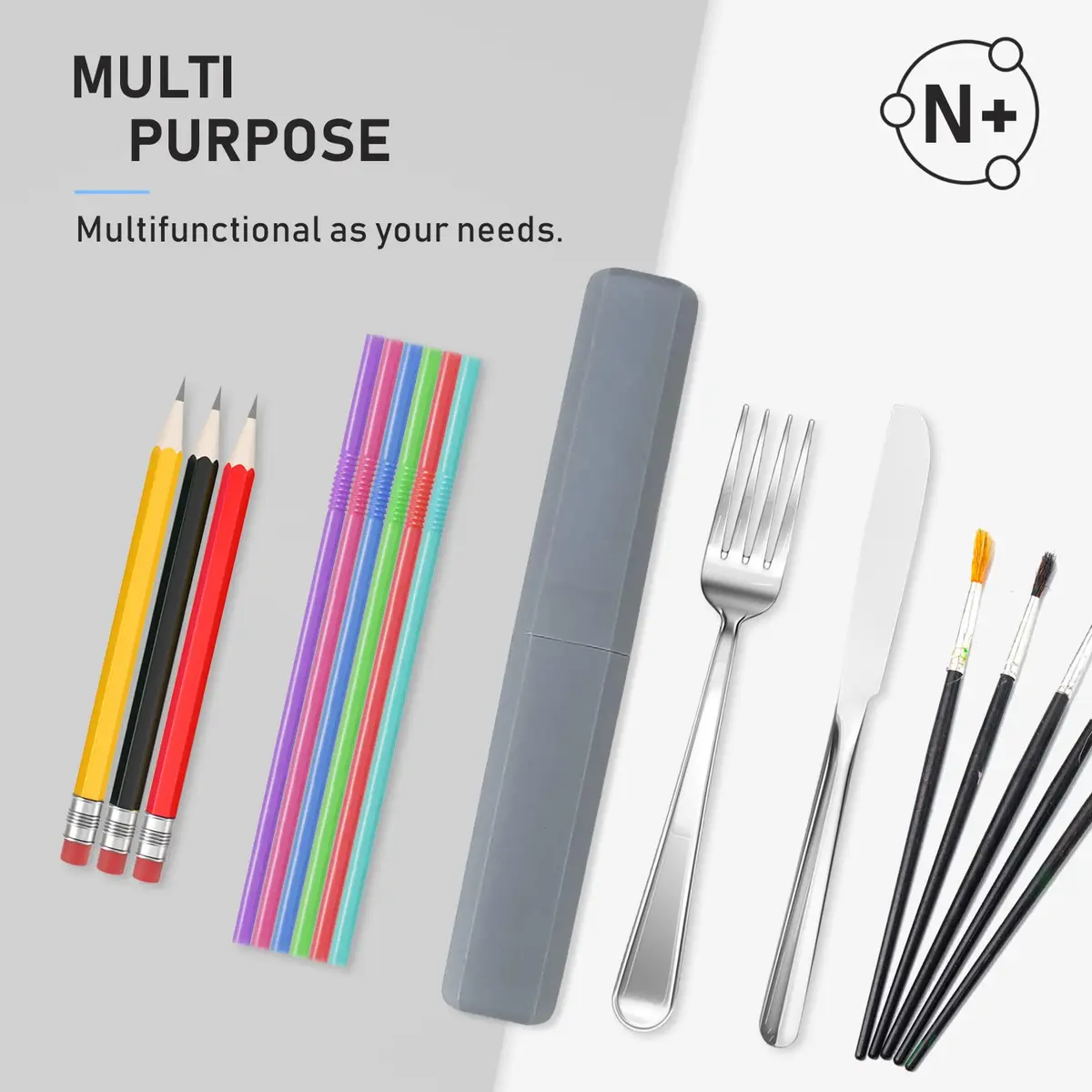 Mulbozy Travel Toothbrush Case, 4 Pack | Breathable Wheat Straw & Plastic, Portable & Eco-Friendly - view 7
