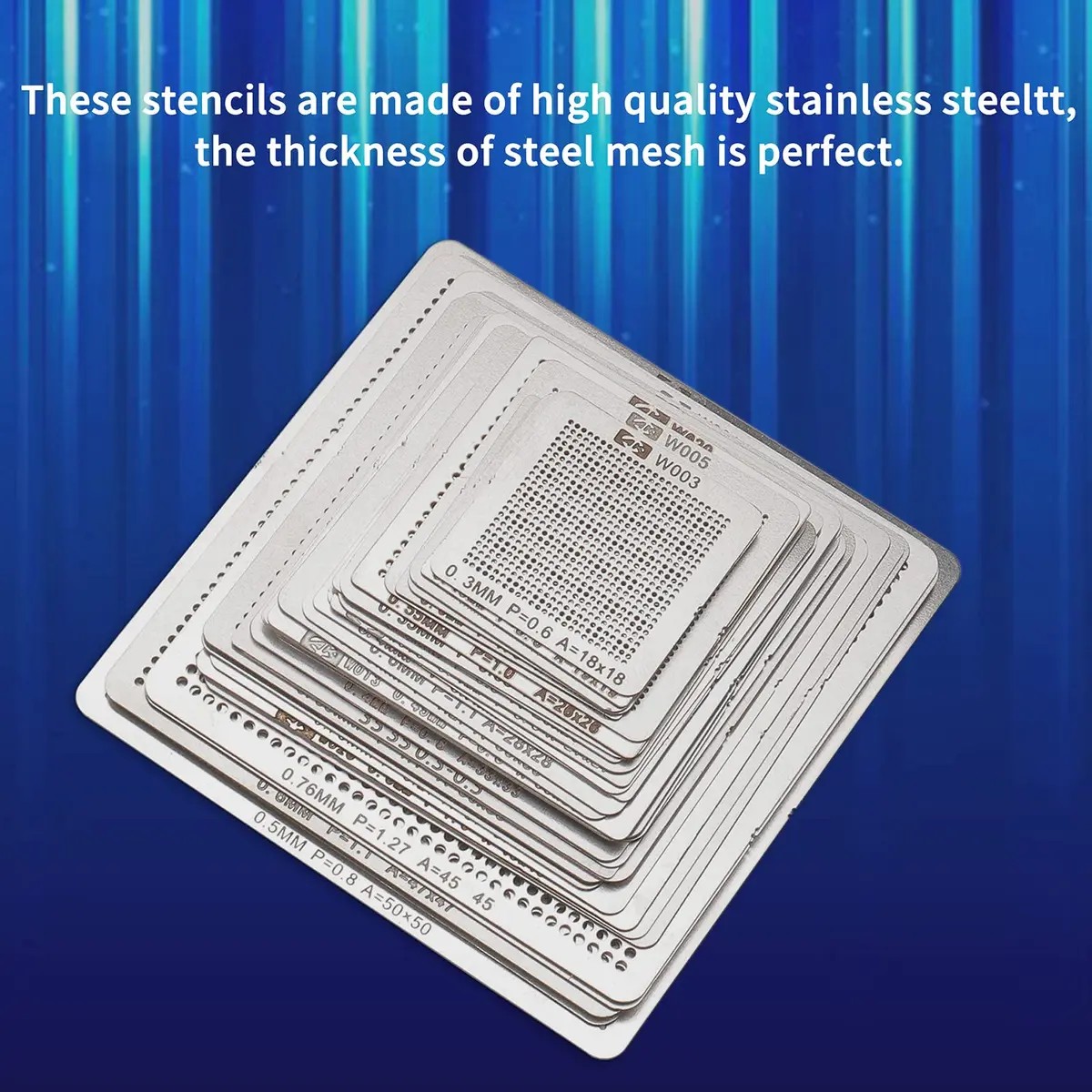Ellbest Soldering & Reballing Station with 36 BGA Reballing Stencils | High-Quality Stainless Steel, Economical & Durable - view 7