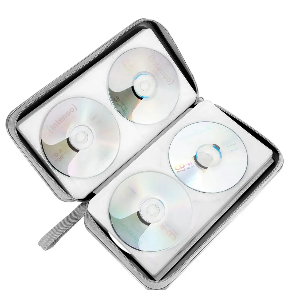 Siveit Black CD DVD Storage Binder 96 Capacity | Lightweight Car Organizer - view 5