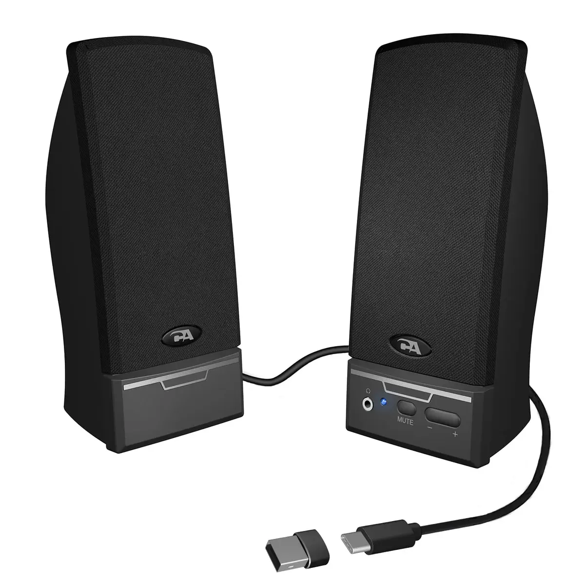 Cyber Acoustics CA-2014USB 2.0 Computer Speakers 10W Stereo Sound | USB Powered Desktop Audio - main product image