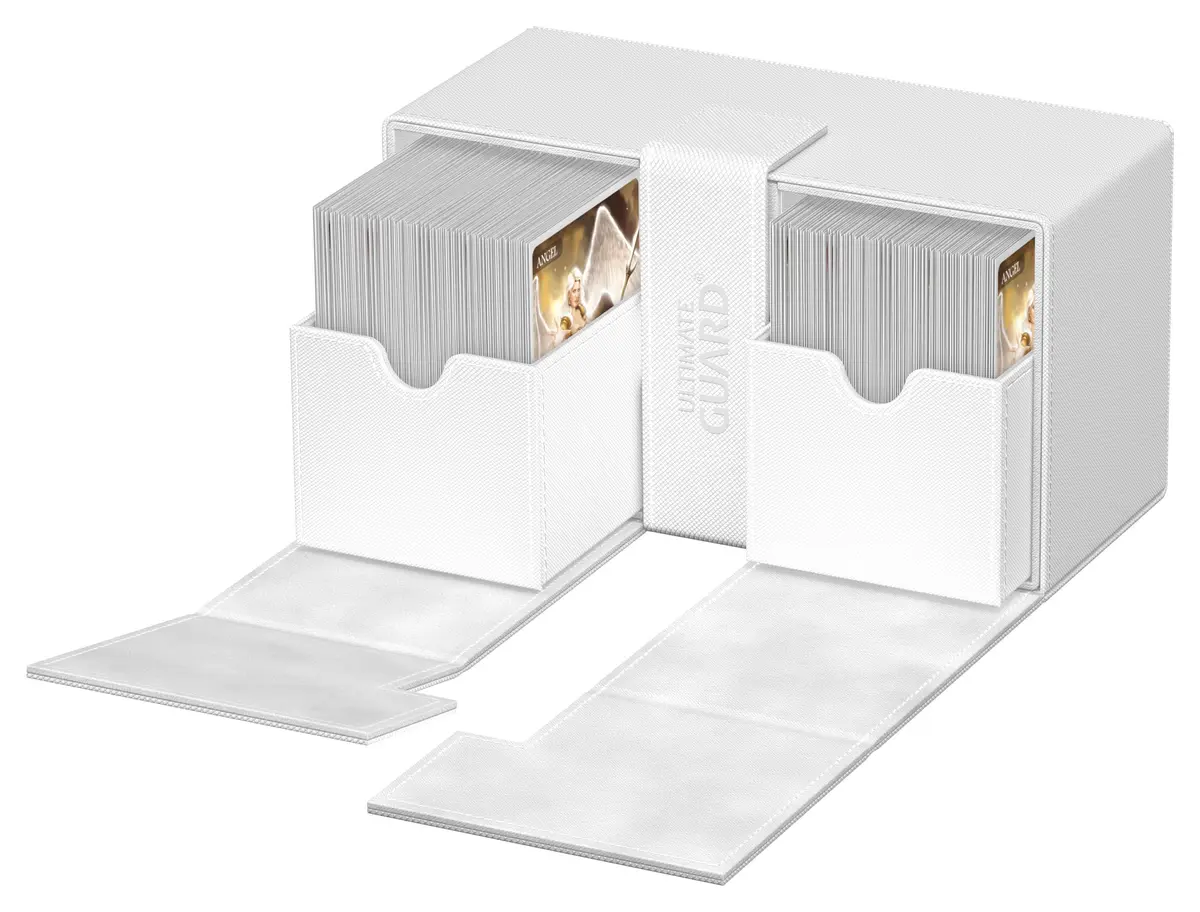 Ultimate Guard Twin Flip'n'Tray 200+ Storage Box for Cards | Organize & Protect in India - view 7