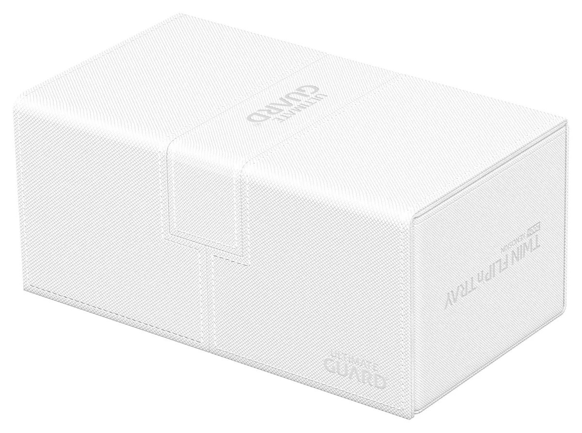 Ultimate Guard Twin Flip'n'Tray 200+ Storage Box for Cards | Organize & Protect in India - view 2