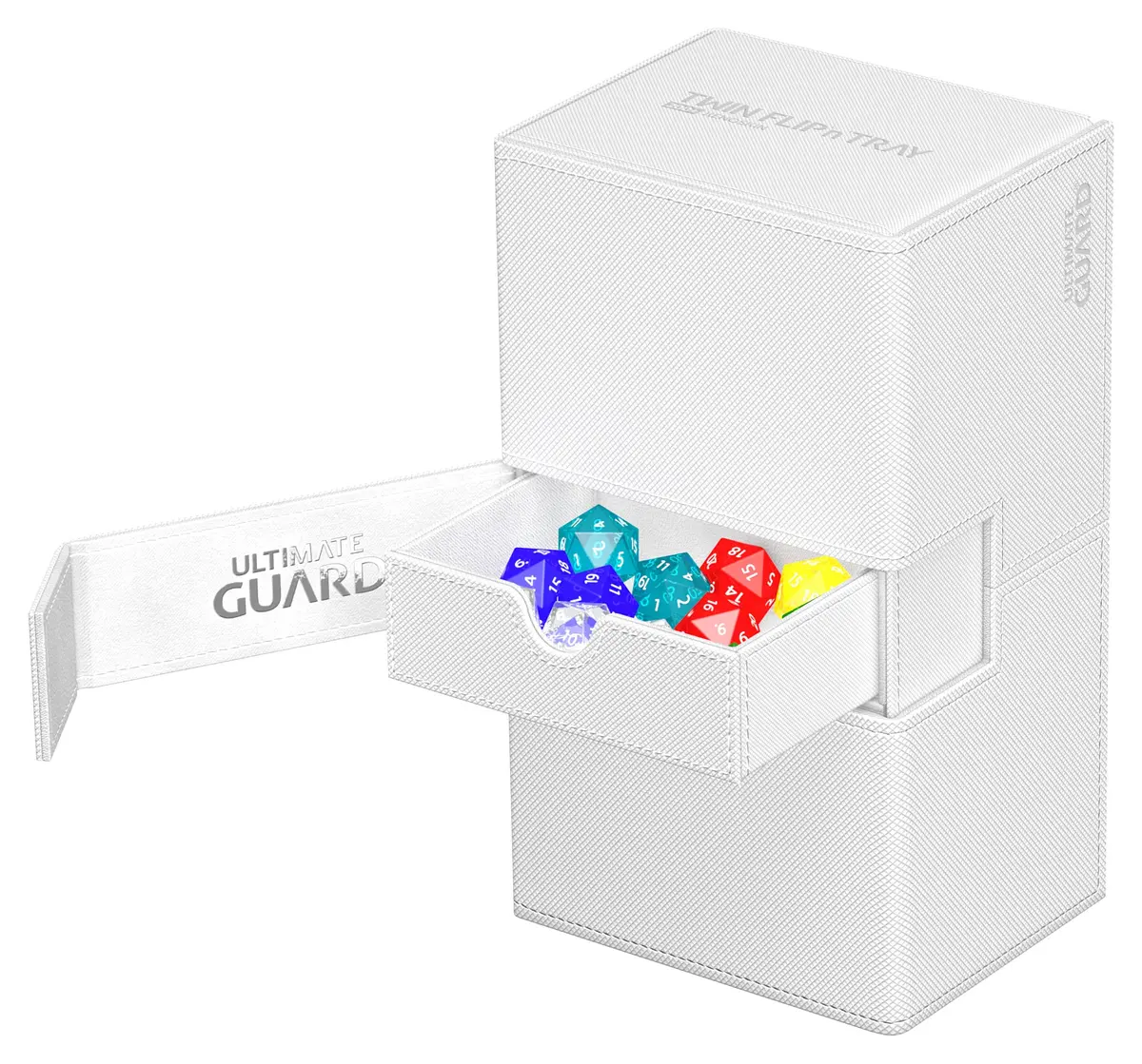 Ultimate Guard Twin Flip'n'Tray 200+ Storage Box for Cards | Organize & Protect in India - view 3