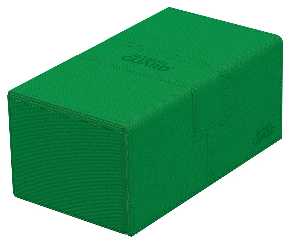 Ultimate Guard Twin Flip'n'Tray 200+ Deck Case for 200 Double-Sleeved TCG Cards | Microfiber & Magnetic Closure - main product image