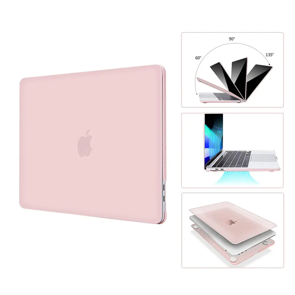 EooCoo Crystal Case for MacBook Pro 13-inch M2 M1 2022-2016 | Slim, Scratch-Resistant, Lightweight - view 3