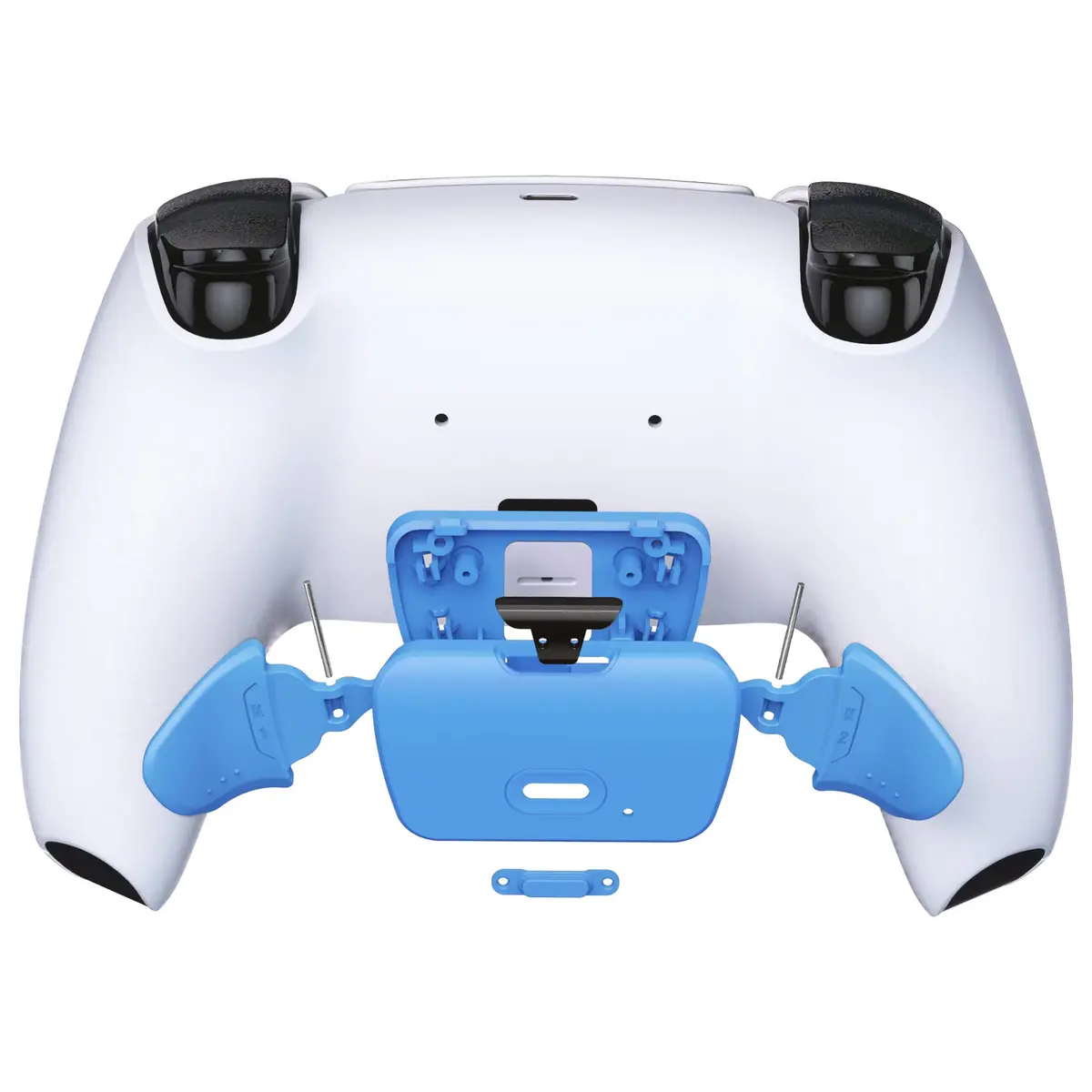 eXtremeRate Starlight Blue Replacement Back Button Housing for PS5 Controller RISE Remap Kit | Ergonomic Design - view 4