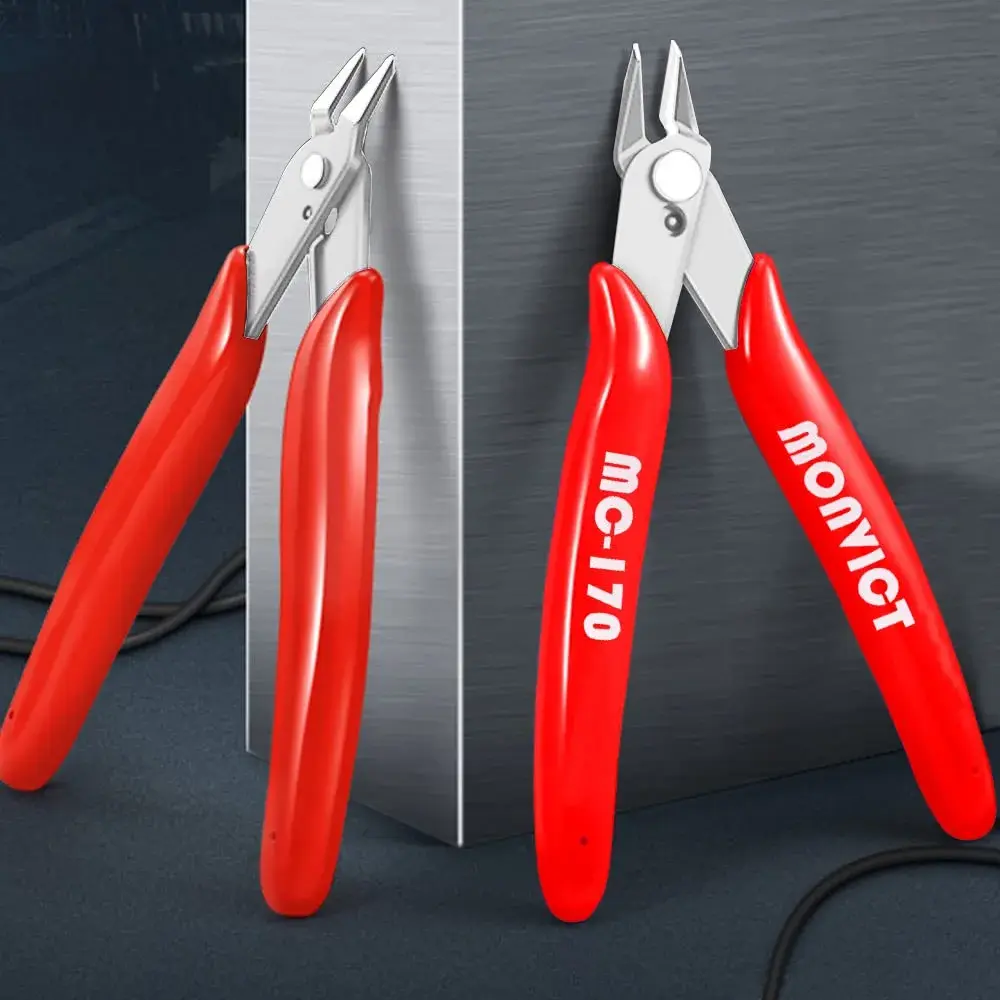 MONVICT 5 Pack Flush Cutters, 5 Inch Wire Cutters | Precision Tools for Electronics & Jewelry - view 4