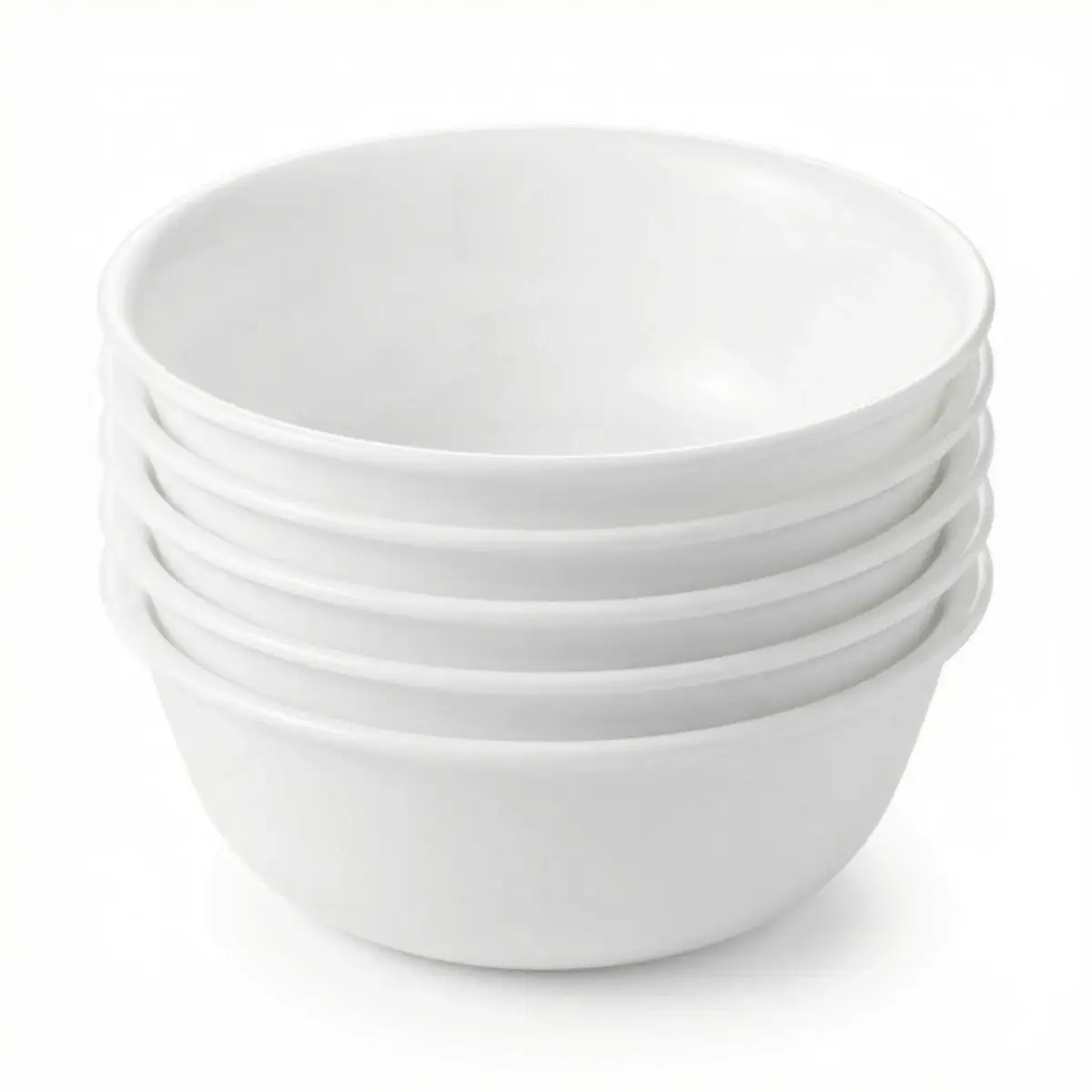 Corelle Winter Frost White 28-oz Soup/Cereal Bowls Set of 6 | Chip & Crack Resistant Glass Dinnerware - main product image