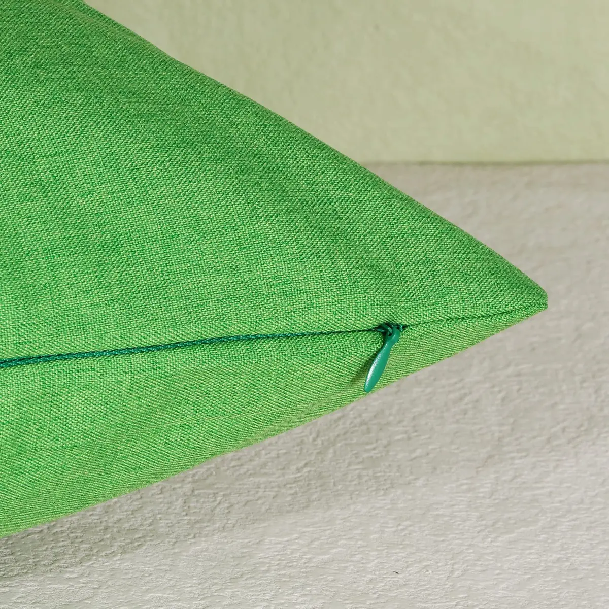 yeabwps Pack of 4 Decorative Outdoor Waterproof Throw Pillow Covers ONLY Square Garden Cushion Cases for Patio, Couch, Tent and Sofa, 18 x 18 Inches (Blue-Green, Blue, Green, Light Green) - view 7