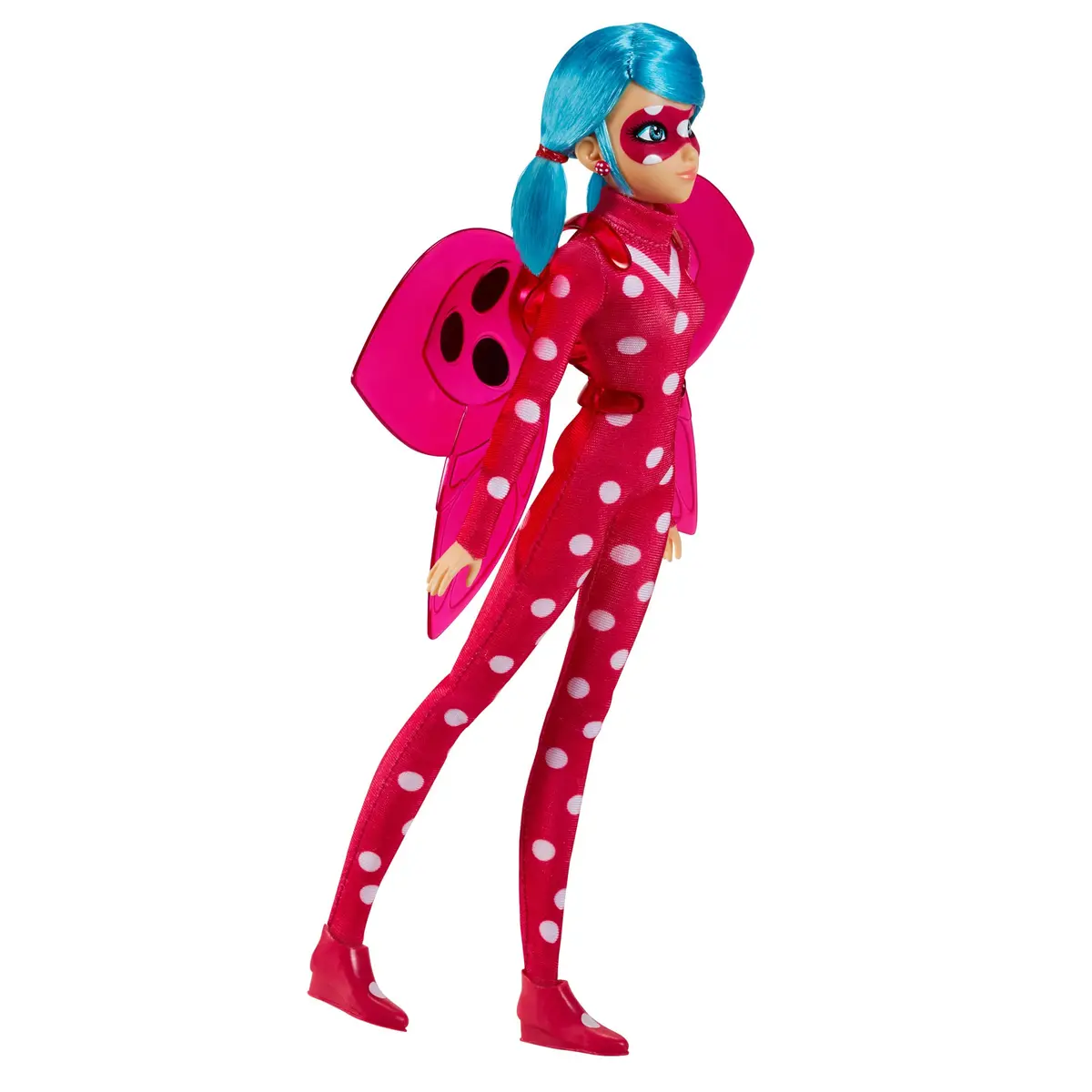 Bandai Miraculous Ladybug & Cat Noir Dolls 26cm | Articulated Superhero Figures with Accessories - view 2