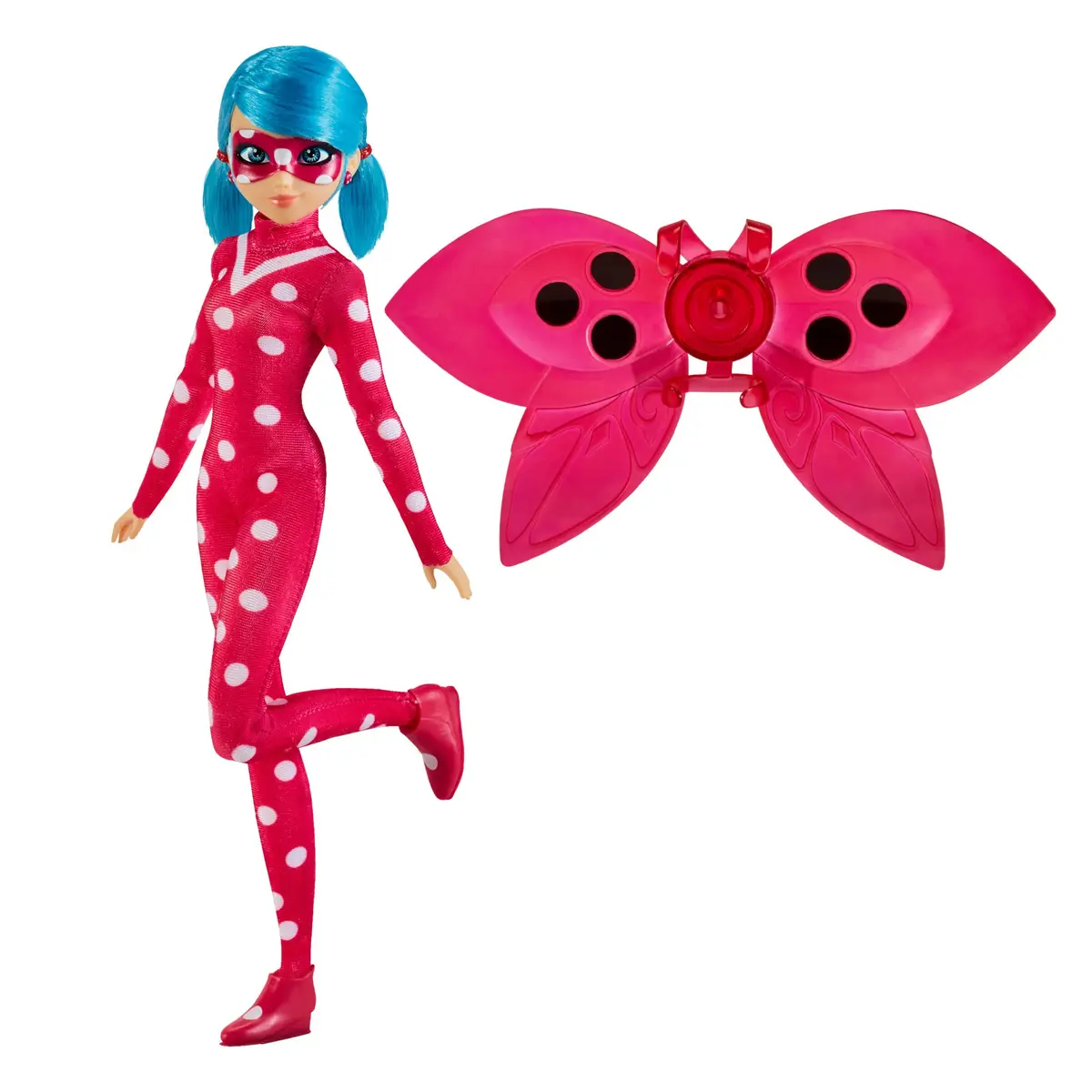Bandai Miraculous Ladybug & Cat Noir Dolls 26cm | Articulated Superhero Figures with Accessories - view 4