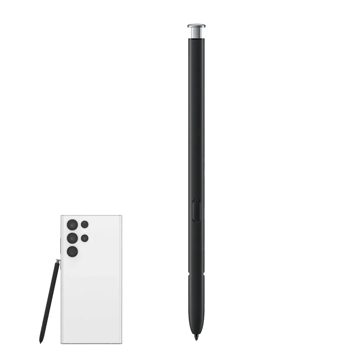CaoXiong S22 Ultra Replacement Pen for Samsung Galaxy S22 Ultra 5G S Pen Stylus Pen (Without Bluetooth) Phantom White | Precise Strokes, 4096 Pressure Levels - main product image