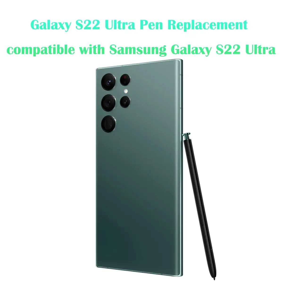 Alovexiong Replacement S Pen for Samsung Galaxy S22 Ultra 5G SM-S908 (Green) | Stylus Pen Without Bluetooth - view 4