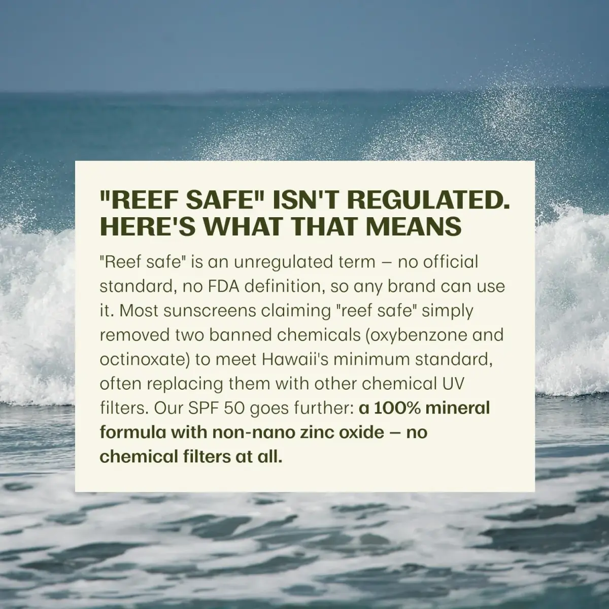 Thrive Natural Care Reef Safe Sunscreen SPF50 - 313ml (10.6 Oz) | Broad Spectrum UVA/UVB Protection - view 4