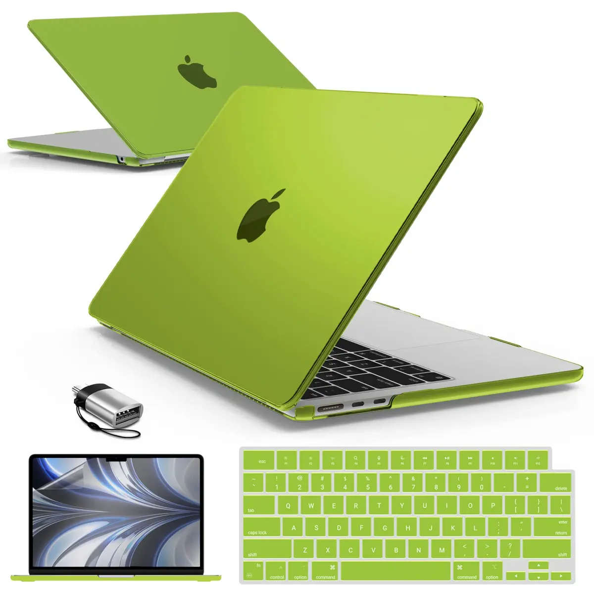 IBENZER MacBook Air 13 Inch Case M5 M4 M3 M2 | Hard Shell Cover for 2022-2026 Models - main product image