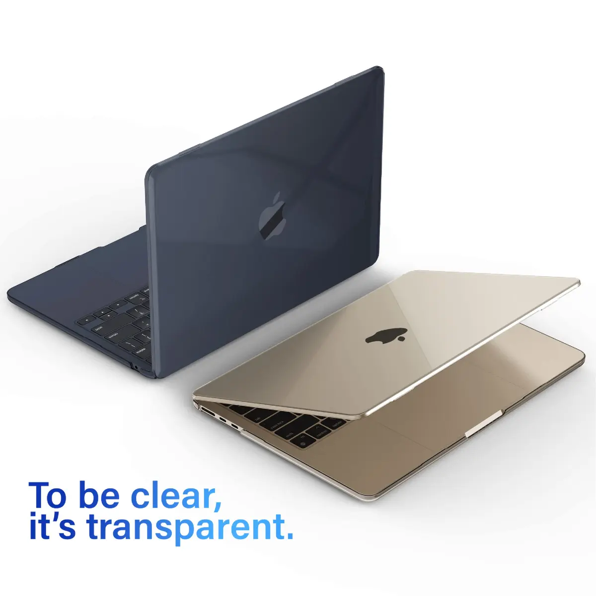 IBENZER MacBook Air 13 Inch Case Crystal Clear | Ultra-Light & Secure Fit for 2022-2026 - view 7
