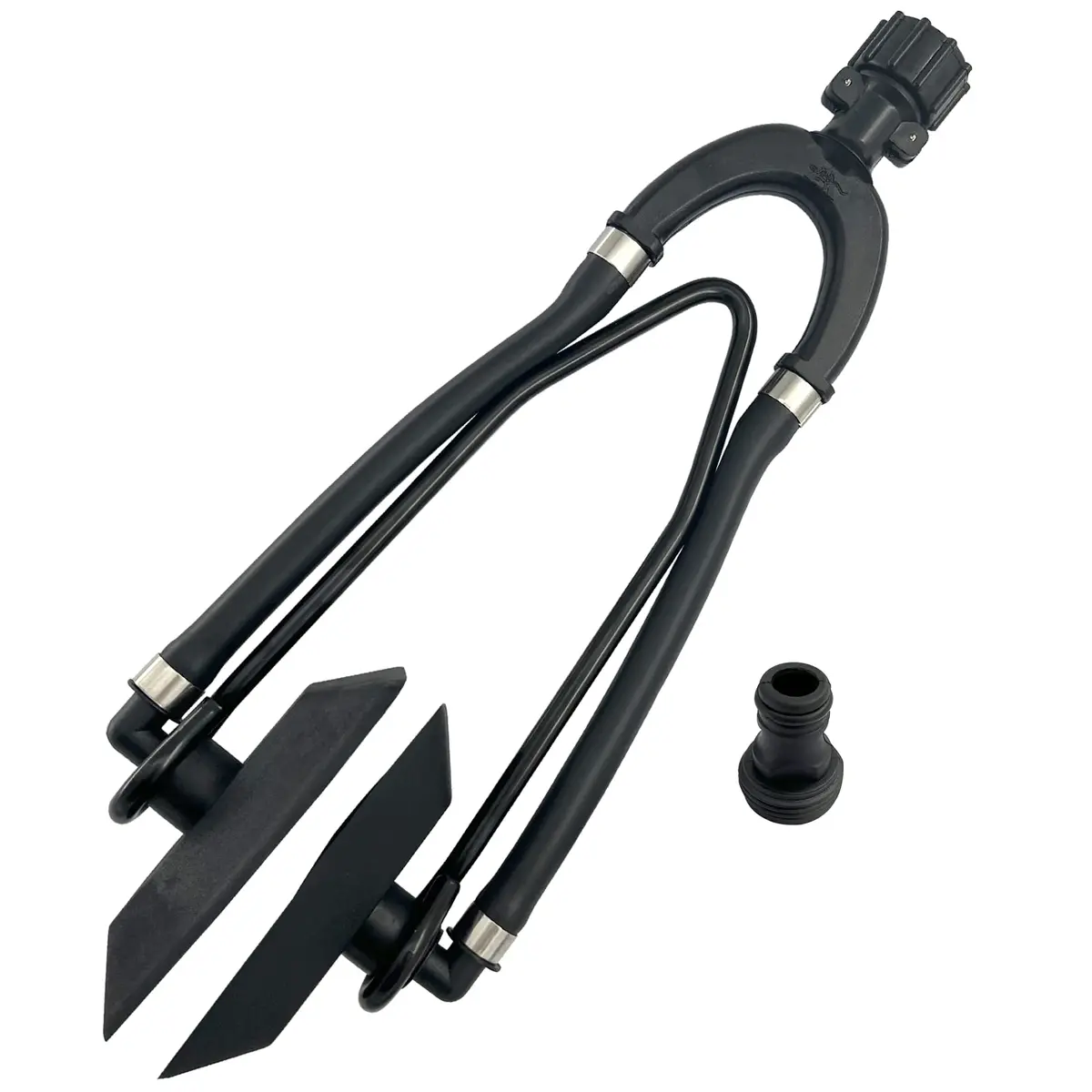 ISURE MARINE Universal Rectangular Dual Water Flusher 38cm (15") | Essential for Engine Maintenance - main product image