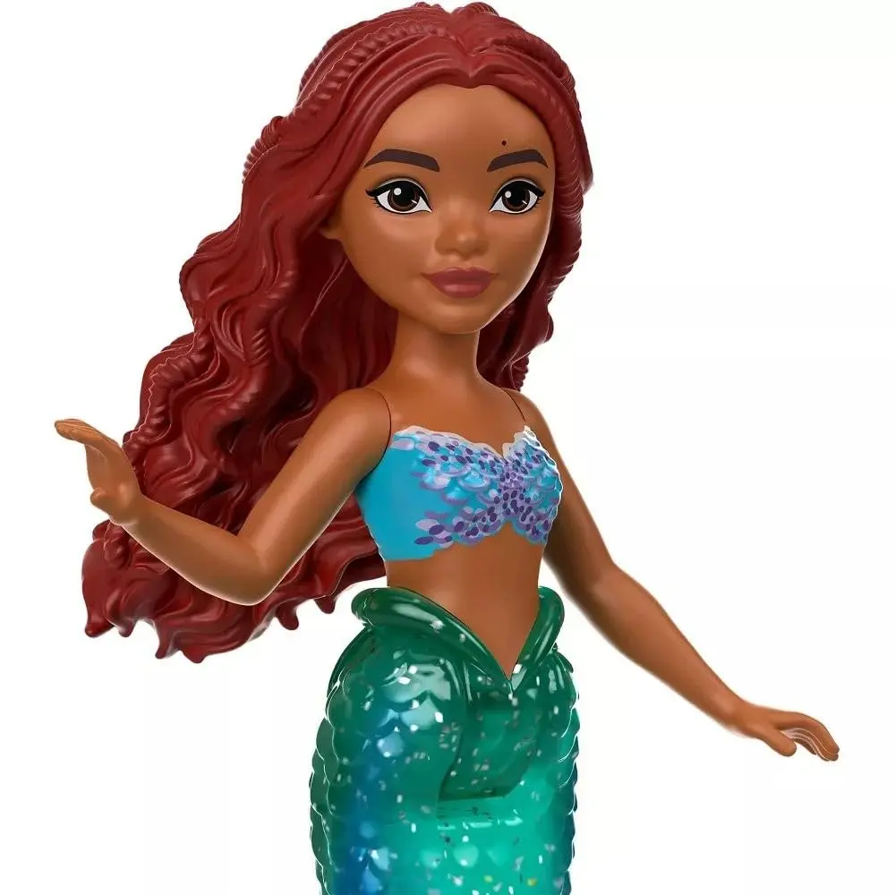 Mattel Disney Princess Toys, The Little Mermaid Ariel & Sisters Small Doll Set, Collection of 7 Mermaid Dolls, Inspired by the Movie | Poseable, Collectible, Family Fun - view 4
