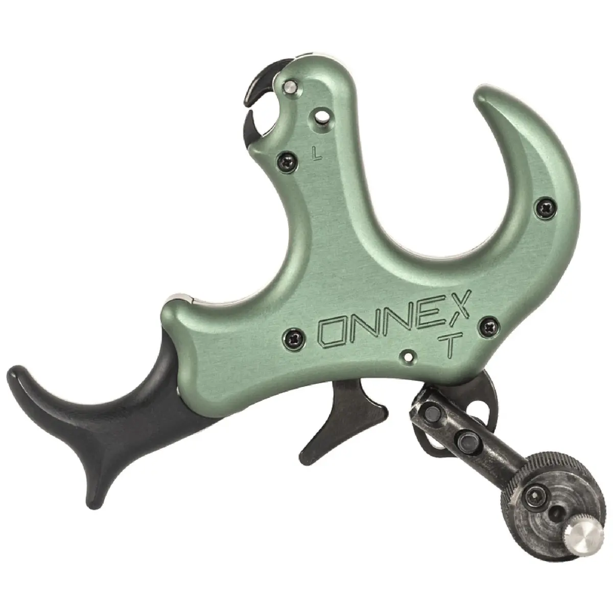 Stan OnneX Thumb Archery Release – Modular Trigger with Zero Travel, Adjustable Tension, 3 & 4 Finger Options, Sage, L - view 5