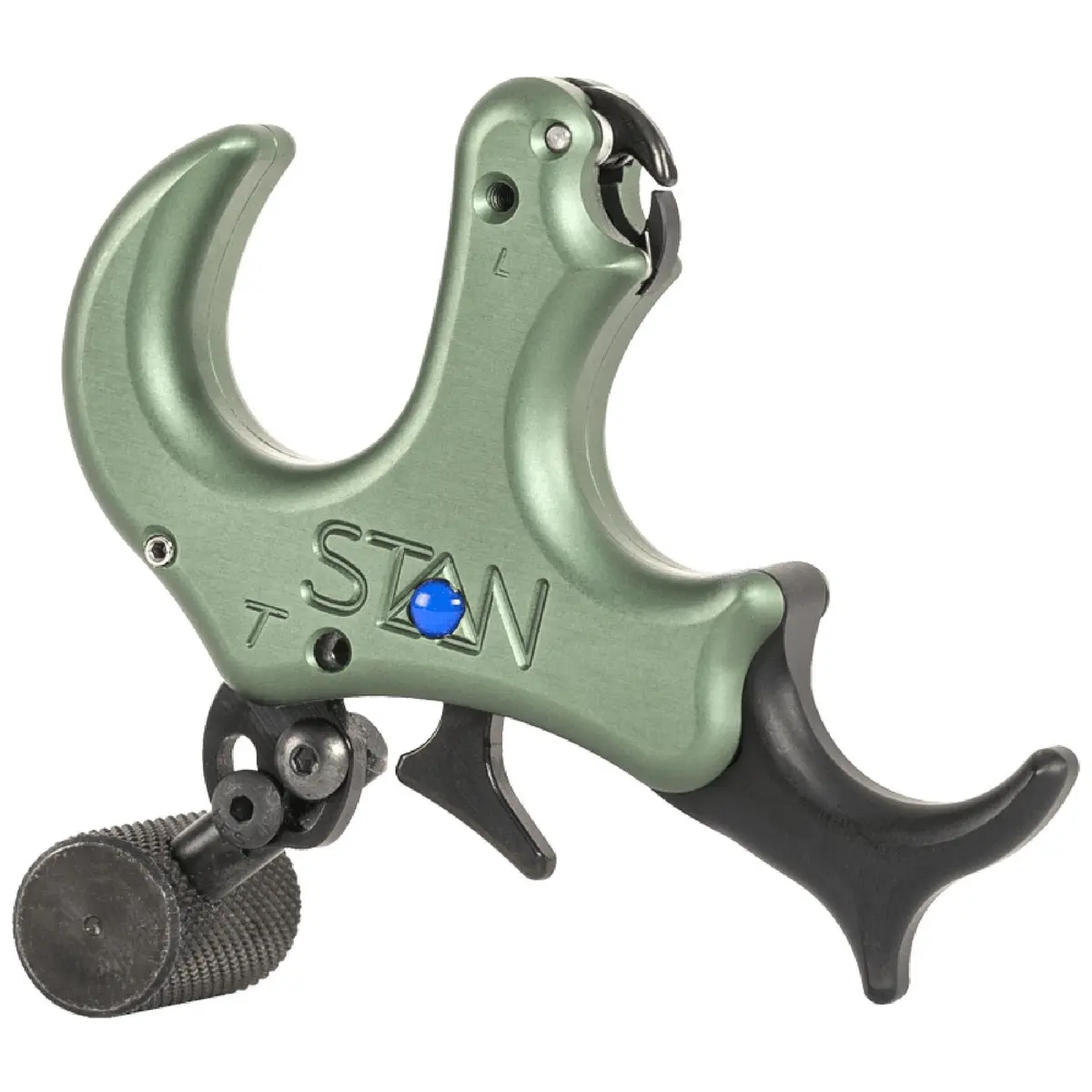 Stan OnneX Thumb Archery Release – Modular Trigger with Zero Travel, Adjustable Tension, 3 & 4 Finger Options, Sage, L - view 7