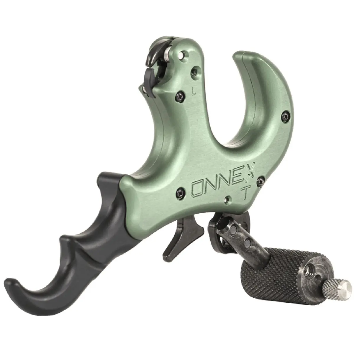 Stan OnneX Thumb Archery Release – Modular Trigger with Zero Travel, Adjustable Tension, 3 & 4 Finger Options, Sage, L - view 2