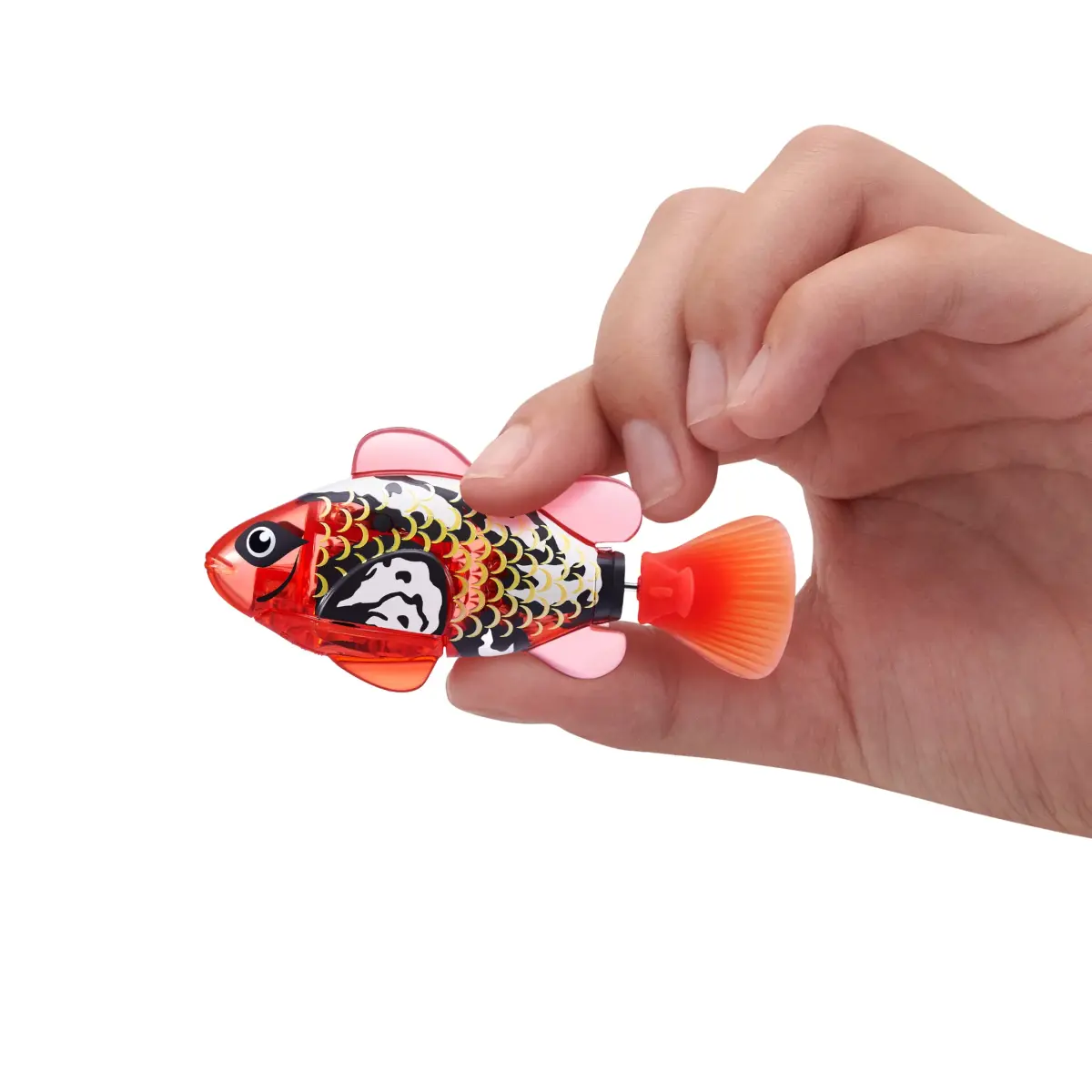 Robo Alive Robo Fish Robotic Swimming Fish (2 Pack, Red + Blue) | Water Activated Toy for Kids 3+ - view 2