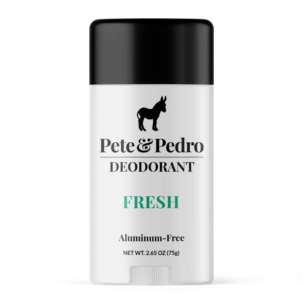 Pete & Pedro Natural Deodorant Aluminum-Free Eucalyptus & Spearmint 2.65 oz | Sensitive Skin & Odor Control - main product image