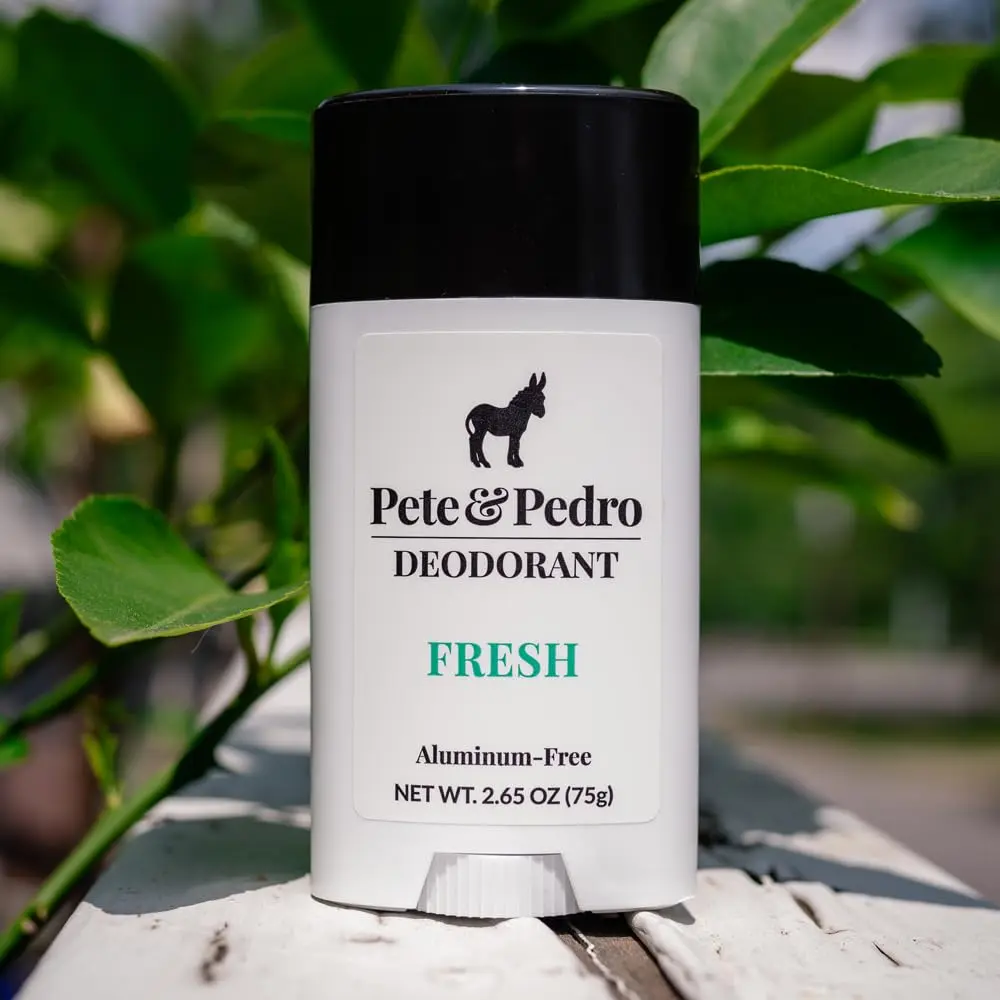 Pete & Pedro Natural Deodorant Aluminum-Free Eucalyptus & Spearmint 2.65 oz | Sensitive Skin & Odor Control - view 6