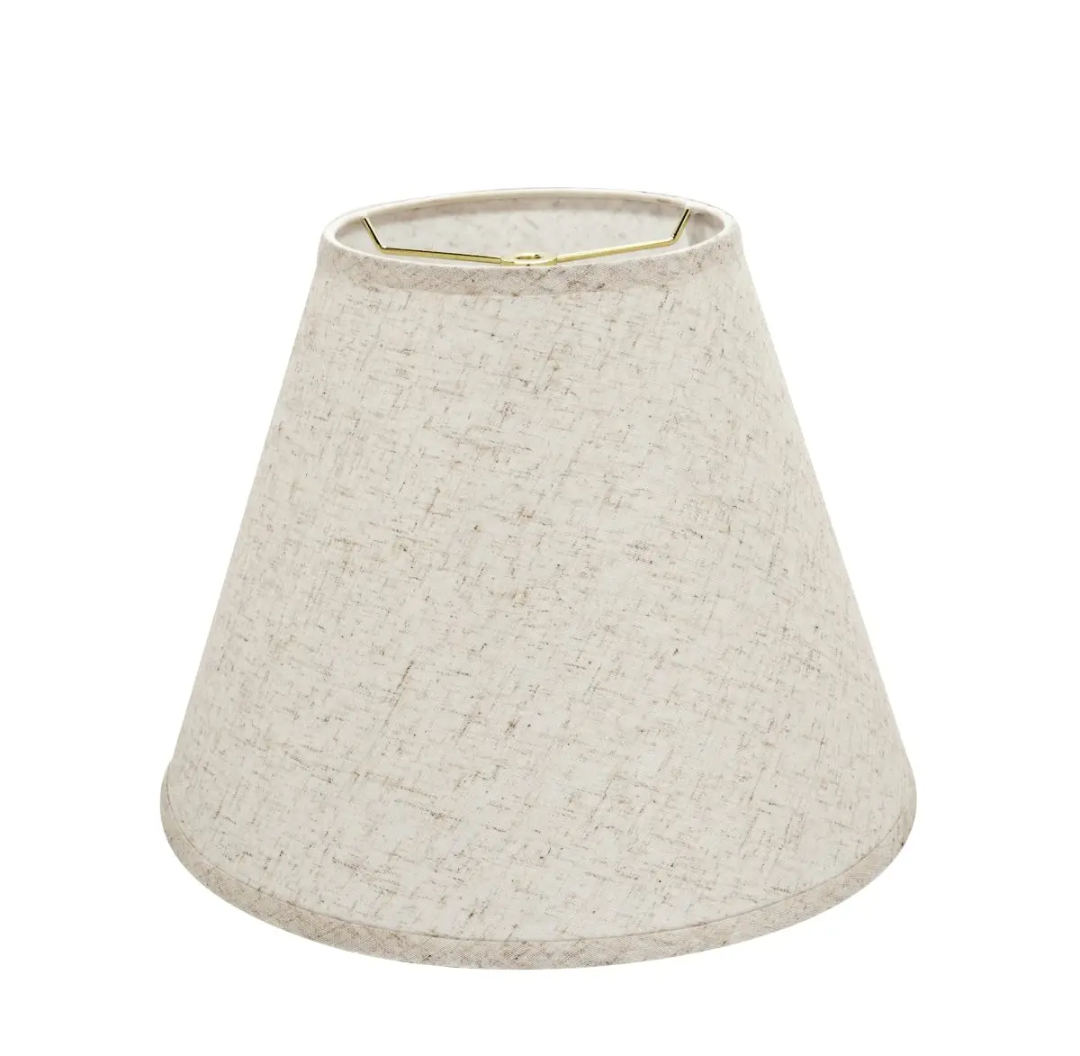Aspen Creative 32291A Empire Shaped Lamp Shade in Flaxen | Transitional Hardback 14" Wide - view 2