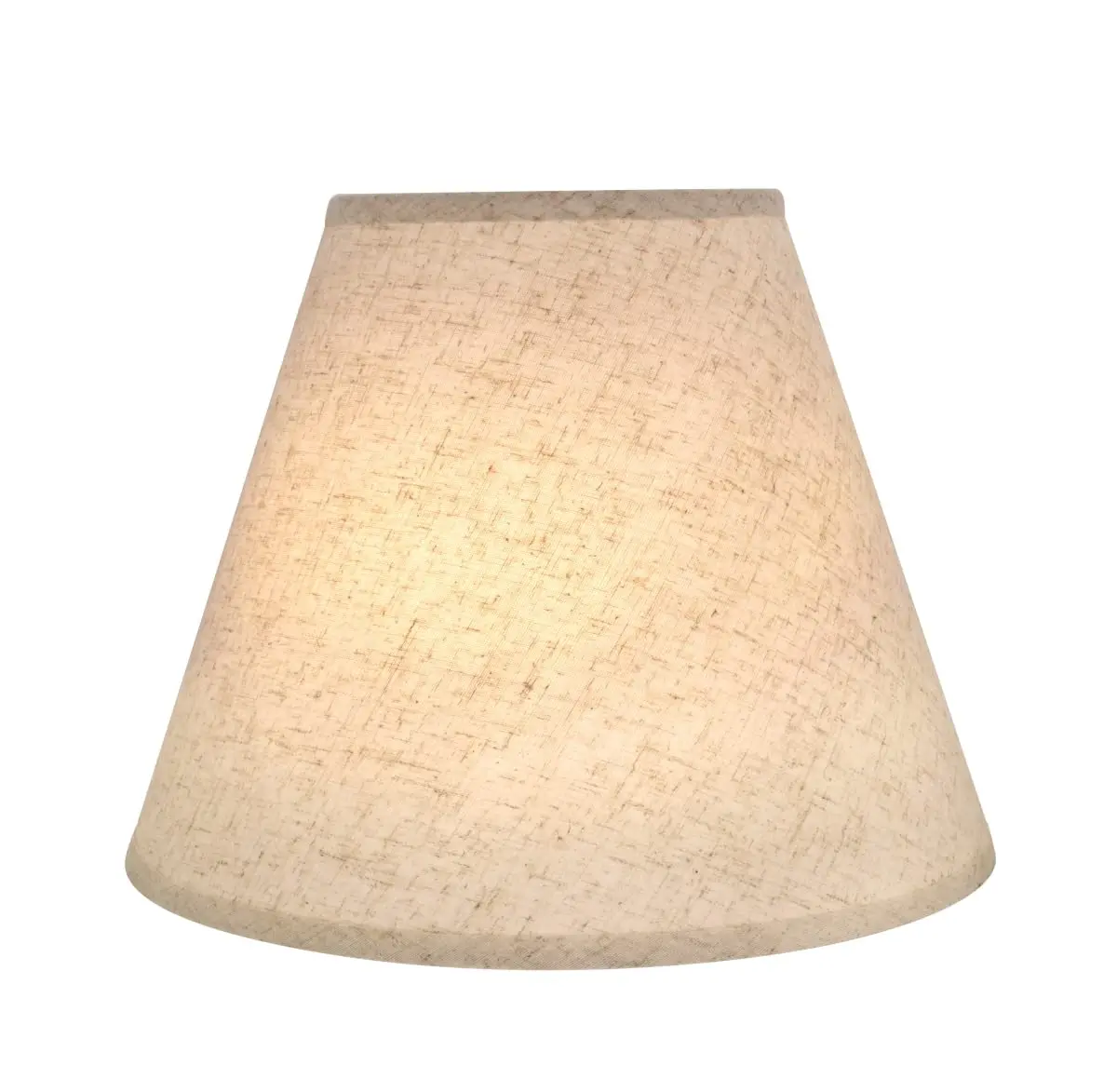 Aspen Creative 32291A Empire Shaped Lamp Shade in Flaxen | Transitional Hardback 14" Wide - view 3