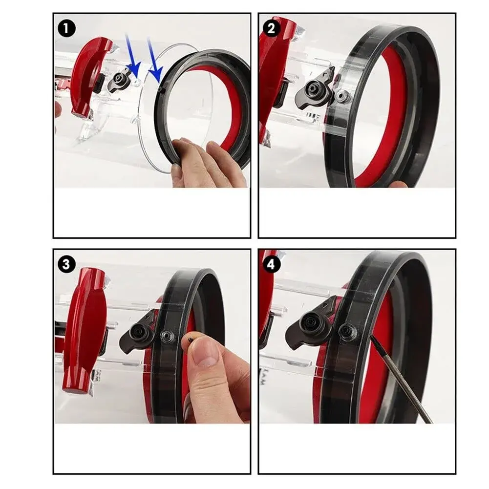 Chuancheng Dust Bin Bucket Top Fixed Sealing Ring for Dyson V10 Vacuum Cleaner | 11.6cm (4.57in) - view 6