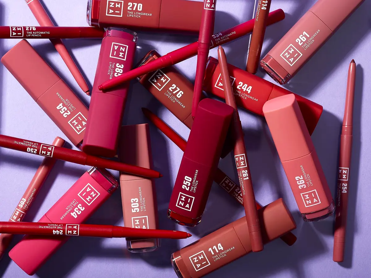 3INA Longwear Lipstick - 900 Black | Matte, Transfer-Proof, 12H Wear (en_US) - view 5