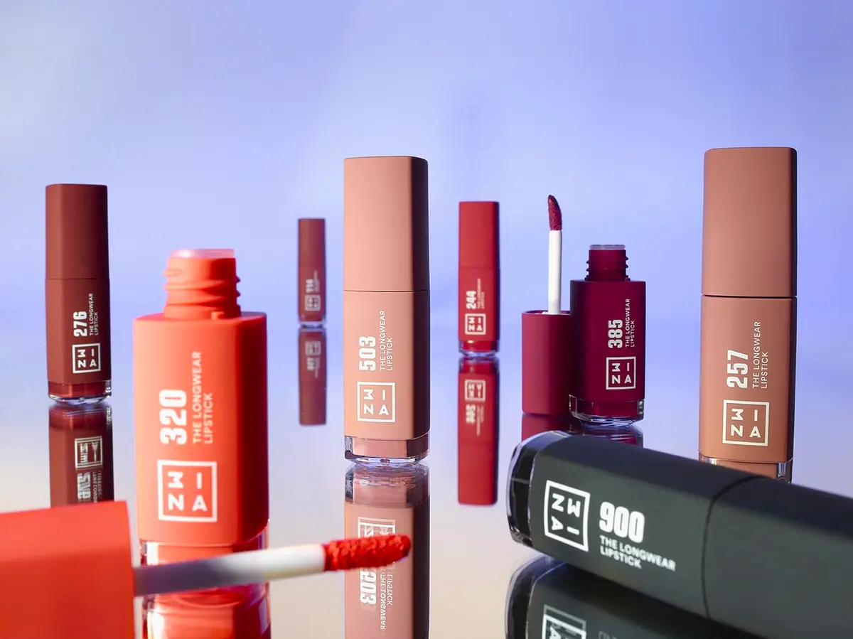 3INA Longwear Lipstick - 900 Black | Matte, Transfer-Proof, 12H Wear (en_US) - view 6
