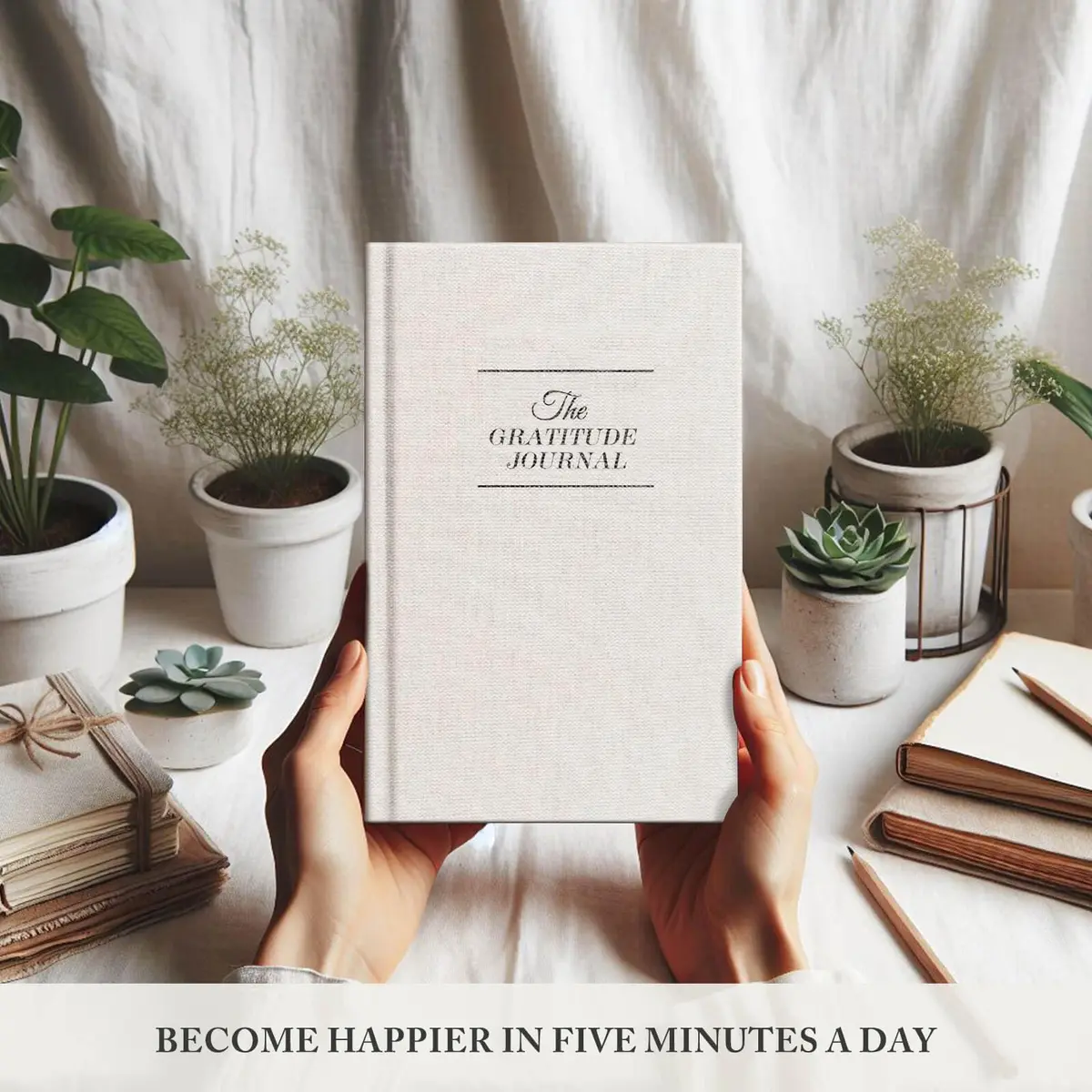 GOSSIP FOX Gratitude Journal for Happiness, Optimism & Reflection - Undated Daily Planner 15.2 x 21.3 cm (6 x 8.4 inches) - view 6