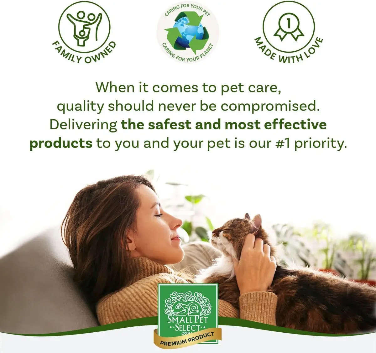 Small Pet Select Pine Pellet Bedding for Rabbits & Guinea Pigs | 20 lb | Natural, Eco-Friendly & Absorbent - view 2