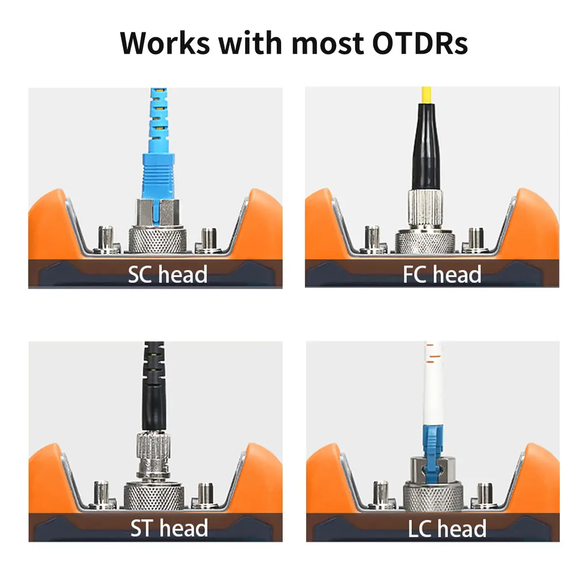 Duogalia FC OTDR Fiber Optic Adapter Connector | Metal Material, Low Loss <0.2dB - view 5