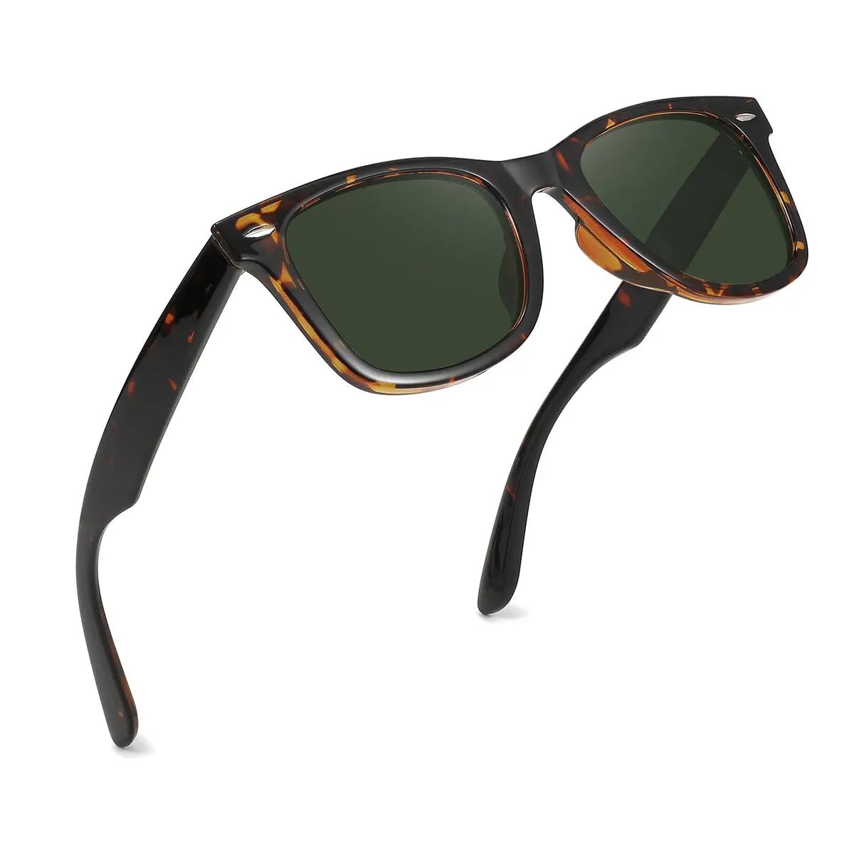 MEETSUN Polarized Sunglasses for Women, Classic Retro Square UV400 | Glare Reduction & UV Protection - main product image