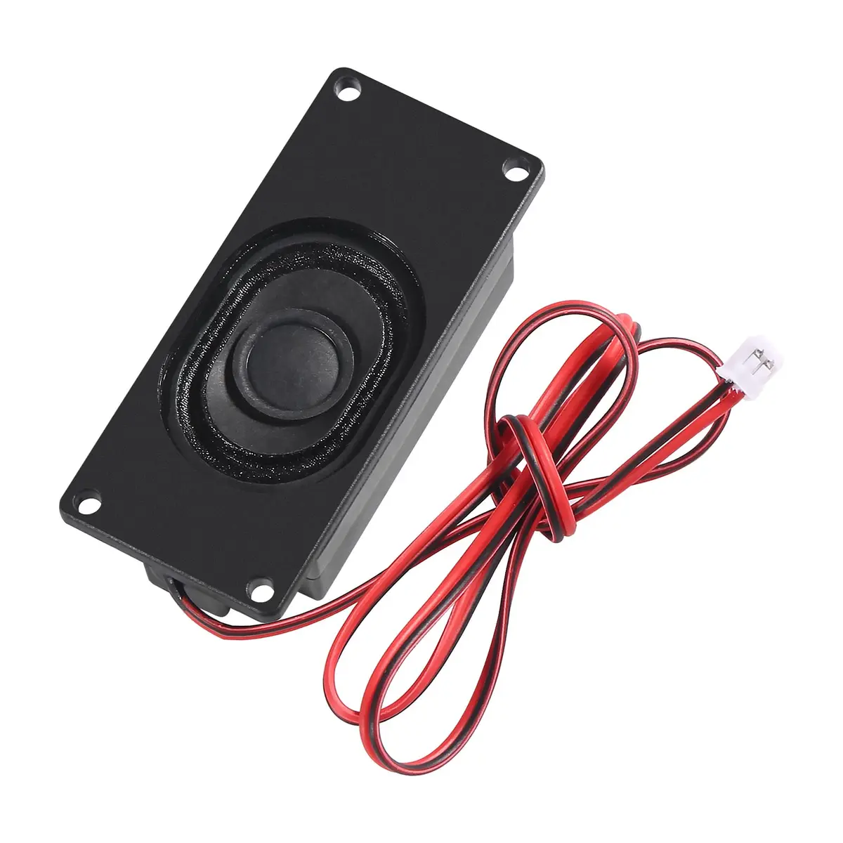 DWEII Mini Speaker 3 Watt 8 Ohm Rectangular Plastic | 4-Pack with JST-PH2.0 Interface - view 4