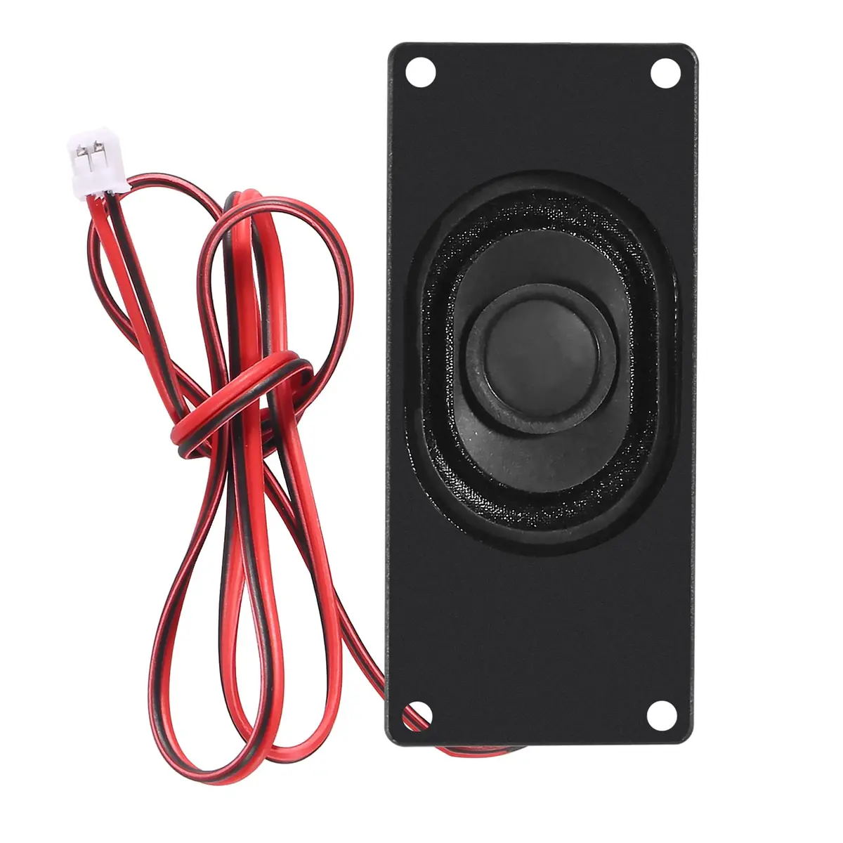 DWEII Mini Speaker 3 Watt 8 Ohm Rectangular Plastic | 4-Pack with JST-PH2.0 Interface - view 3