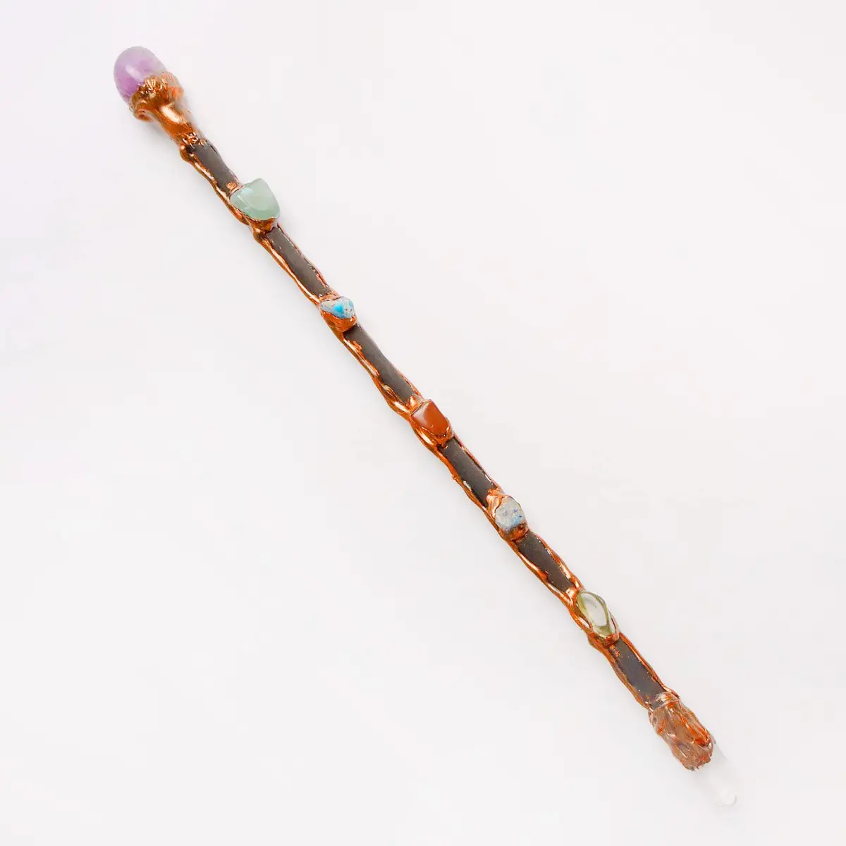 Rich Boxer Wizard Wand 33cm | Handcrafted Crystal Decor for Witches & Wizards - view 5