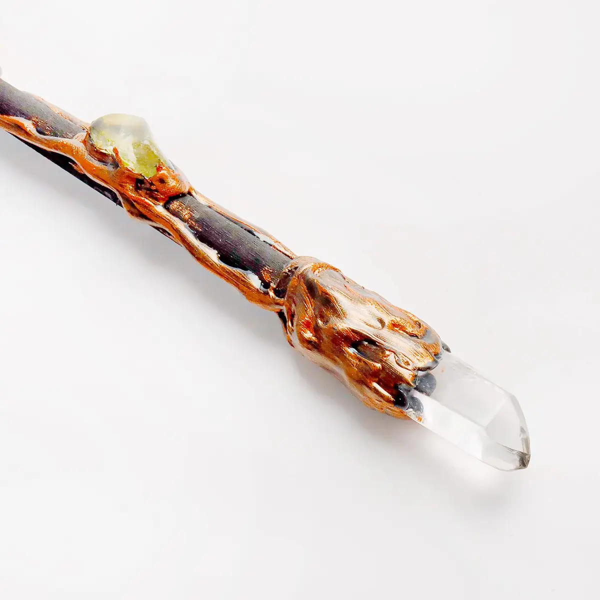 Rich Boxer Wizard Wand 33cm | Handcrafted Crystal Decor for Witches & Wizards - view 3