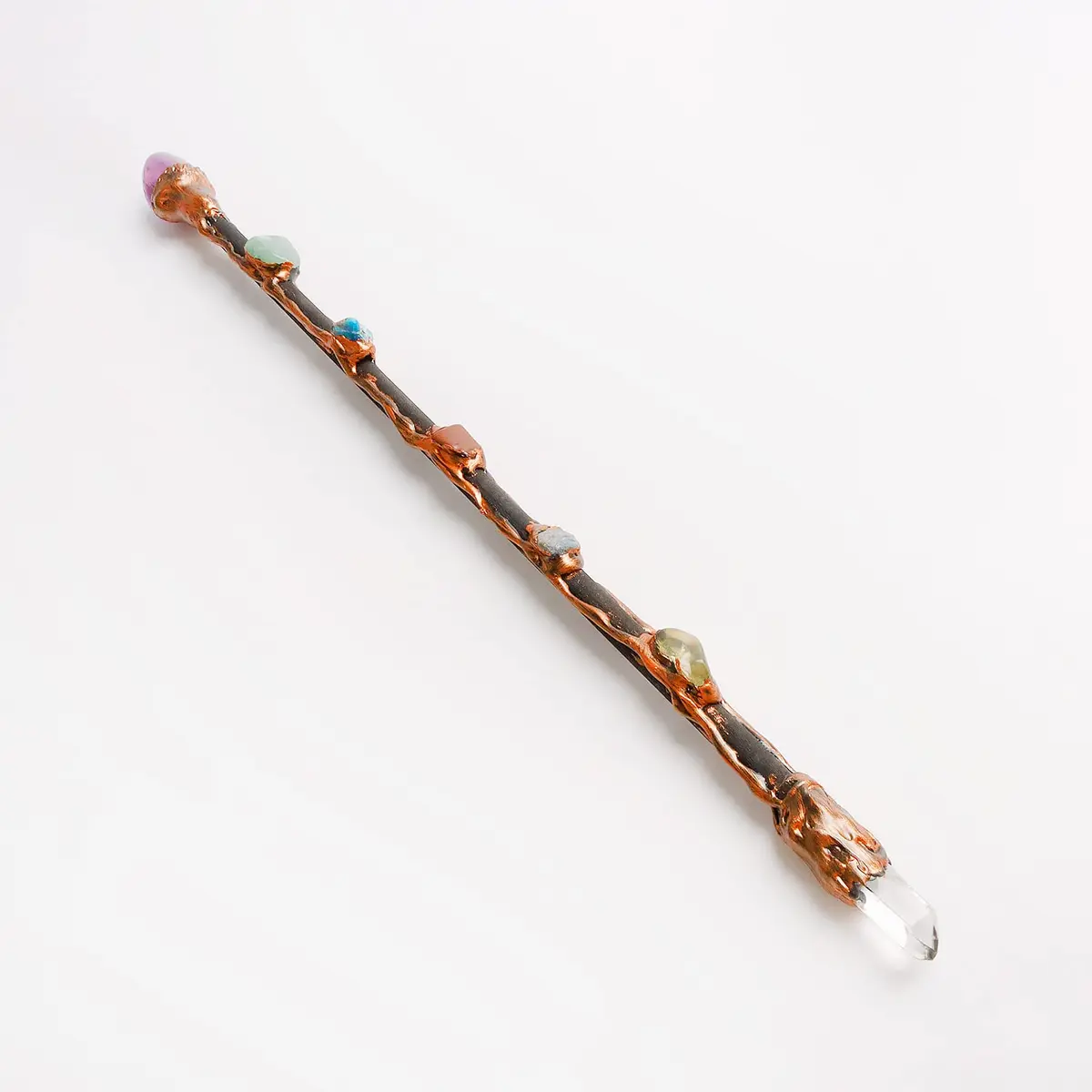 Rich Boxer Wizard Wand 33cm | Handcrafted Crystal Decor for Witches & Wizards - view 4