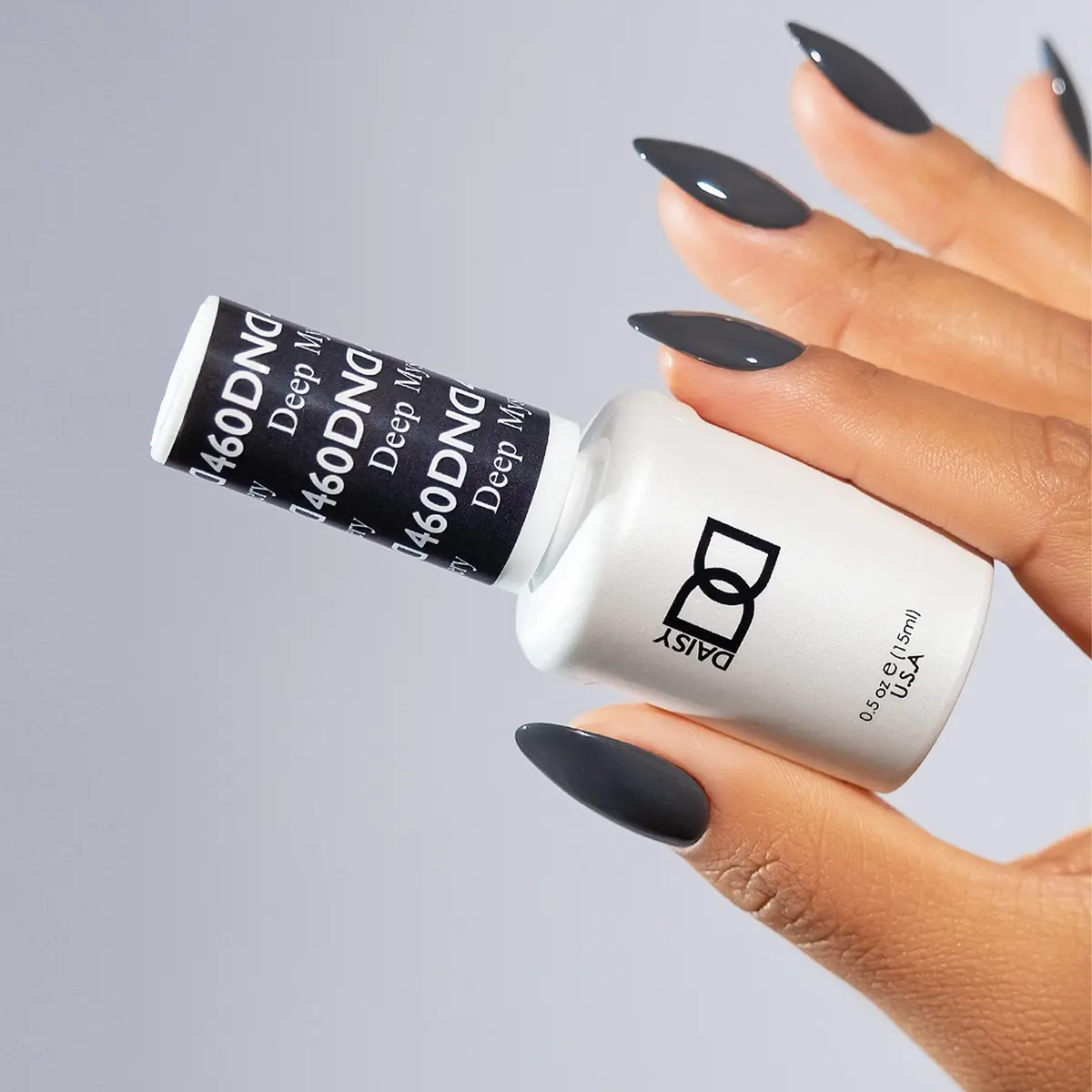 DAISY DND Gel Polish Set, Grey Collection 0.5 Fl Oz | 3 Week Chip-Free, UV/LED Cure, Vegan & Cruelty-Free - view 2