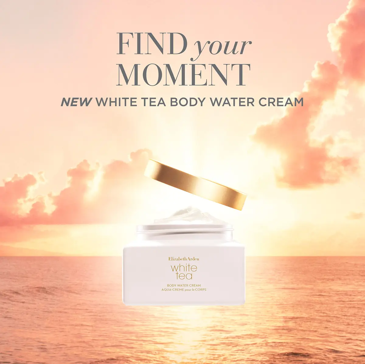 Elizabeth Arden White Tea Body Water Cream 7.6 Oz | Hydrates & Supports Collagen - view 3