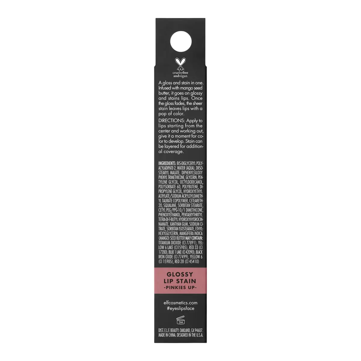 e.l.f. Glossy Lip Stain 0.1 Fl Oz | Long-Lasting Sheer Color & Gloss Finish, Vegan & Cruelty-Free - view 6