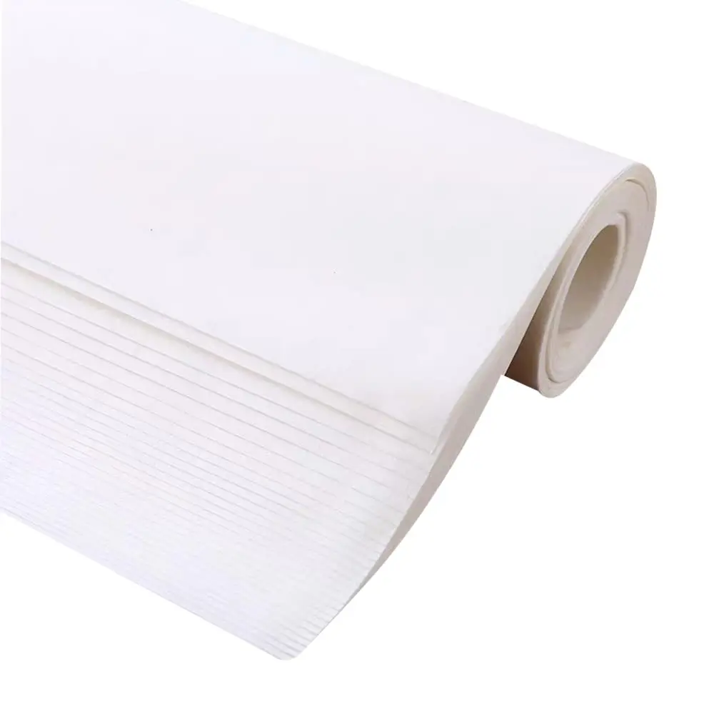 Huakaile White Raw Xuan Paper 36 x 26cm (14.1 x 10.2 inches) | 120 Sheets for Calligraphy & Watercolor Practice - main product image