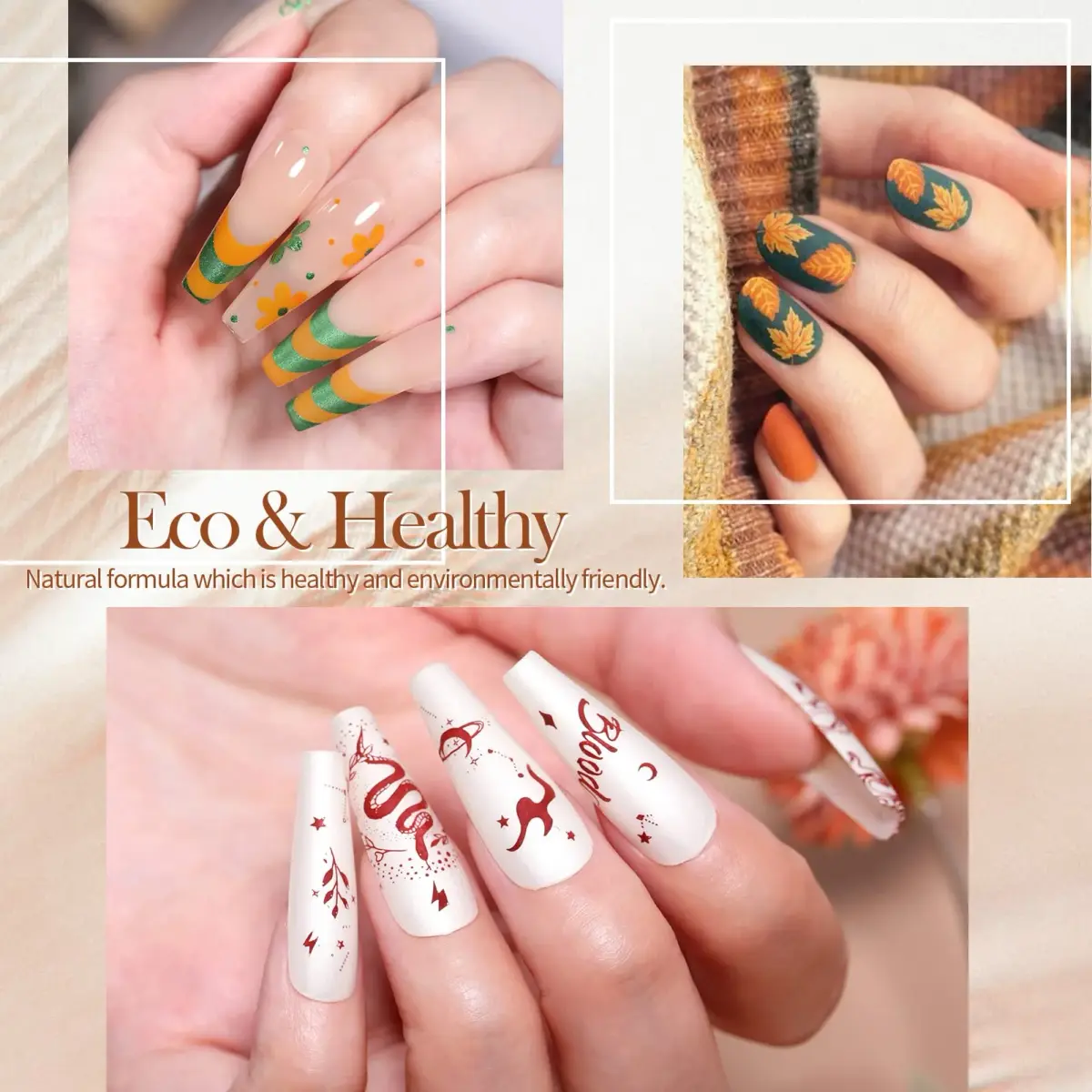 Born Pretty Stamping Nail Polish 12 Colors Fall Winter Set | 10ml (0.34 fl oz) Each - view 4