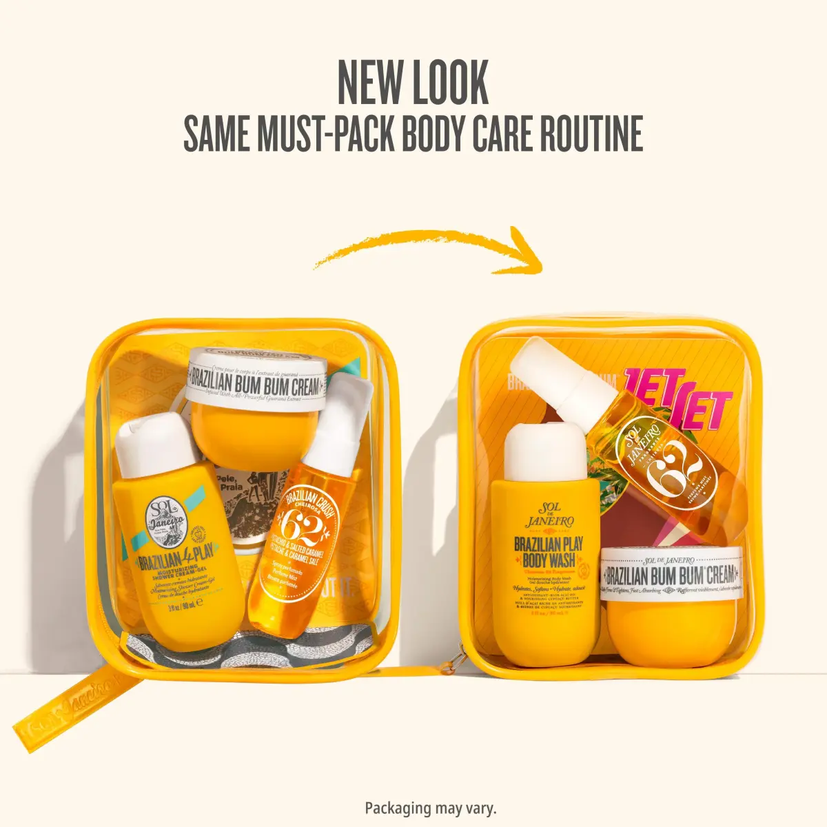 Sol de Janeiro Bum Bum Jet Set | Cheirosa '62 Scent, 170ml (5.75 Fl Oz) | Travel Size Luxury Beauty Set - view 9