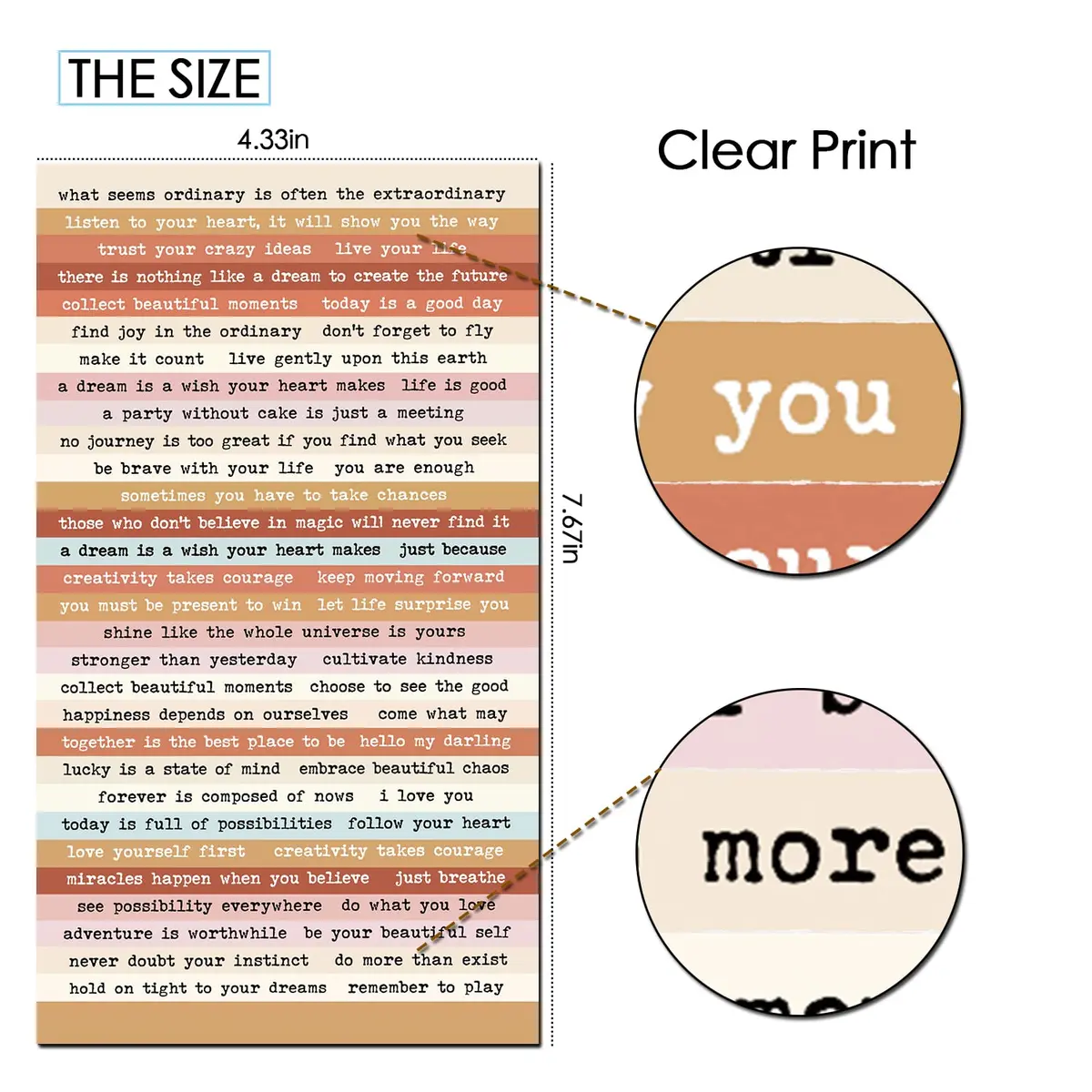 DQDEDIAN Vintage Scrapbook Stickers 406pcs | Colorful Quote & Word Stickers for Journaling & Crafts - view 3