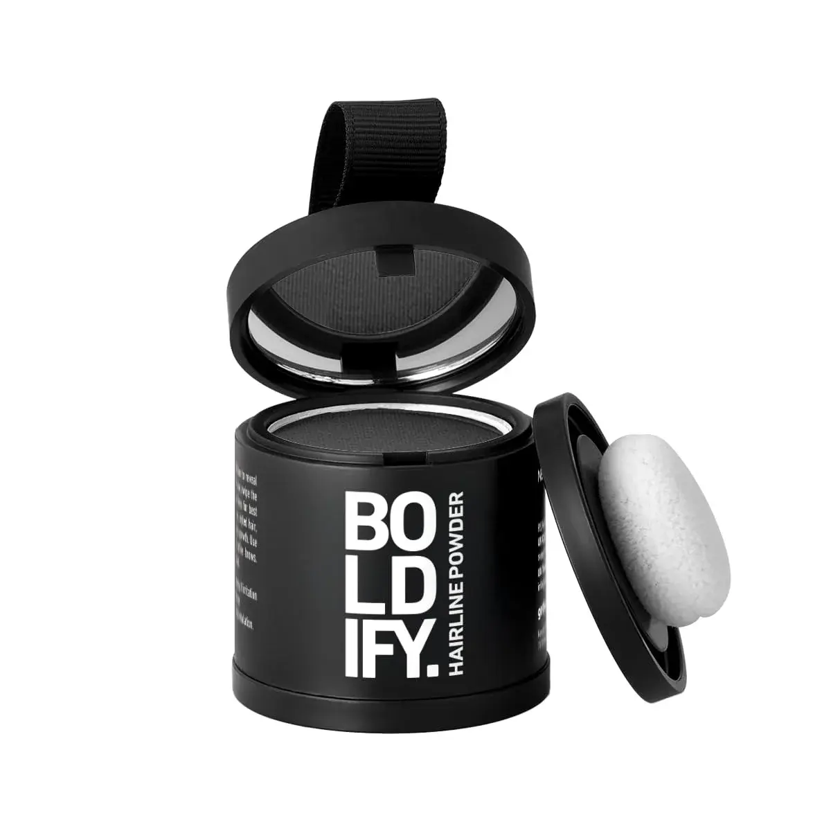 Boldify Hairline Powder, Root Touch Up Hair Color Dark Gray 10g (0.35 oz) | Instantly Conceals Regrowth & Thinning - main product image
